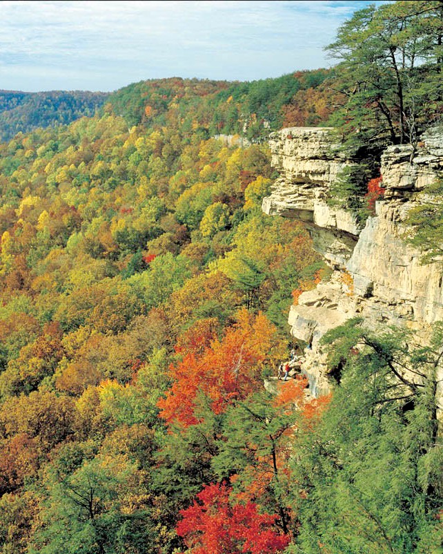 Greeter Falls Campground