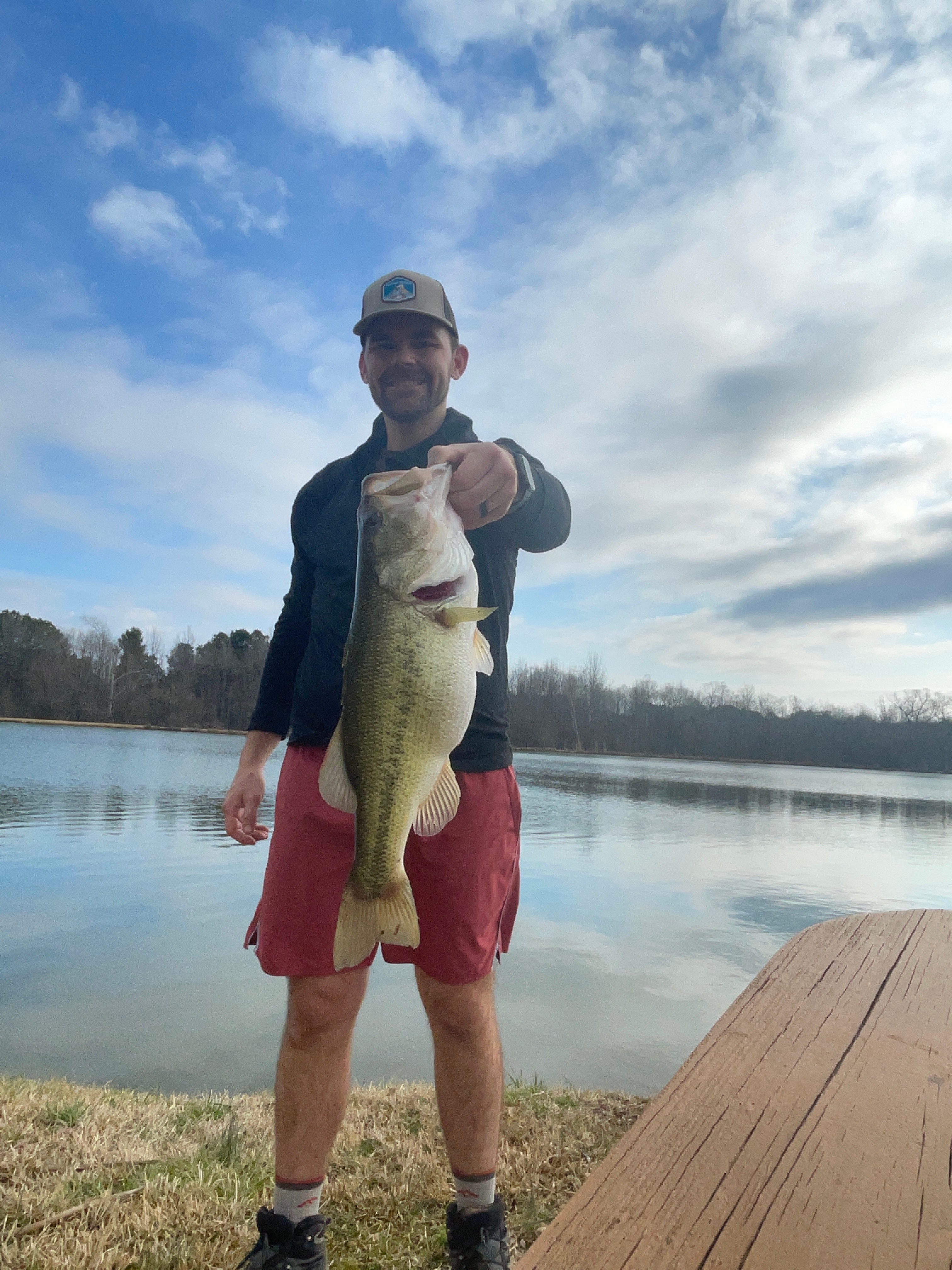 We have trophy bass in the lake. Enjoy! We do practice catch and release.