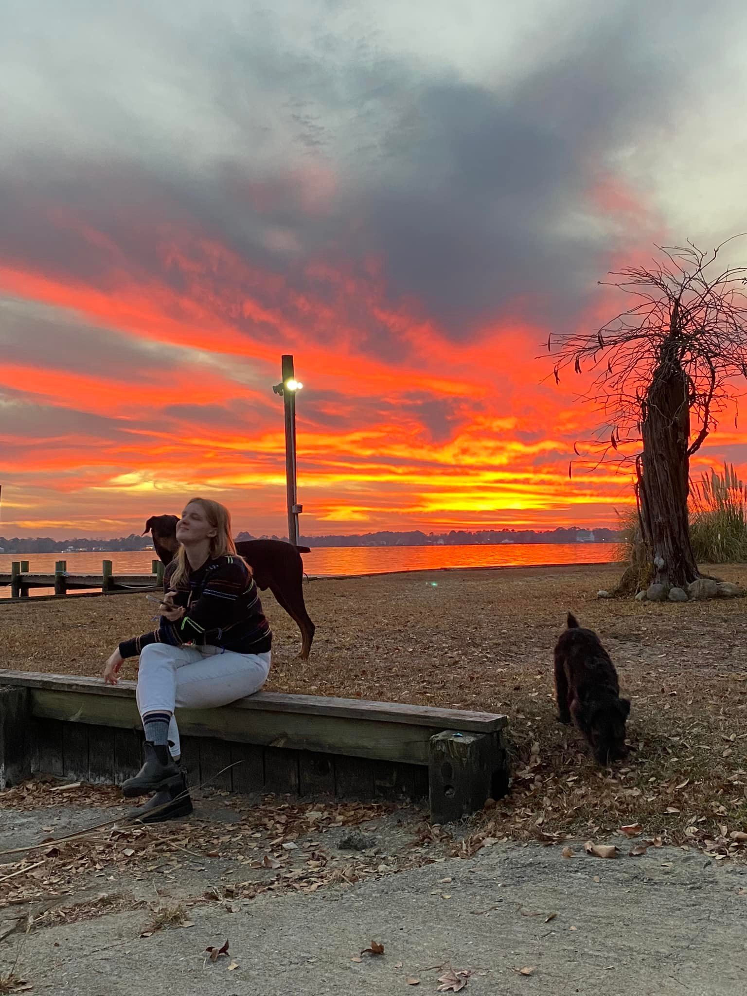 Sunset Cove on the Neuse River