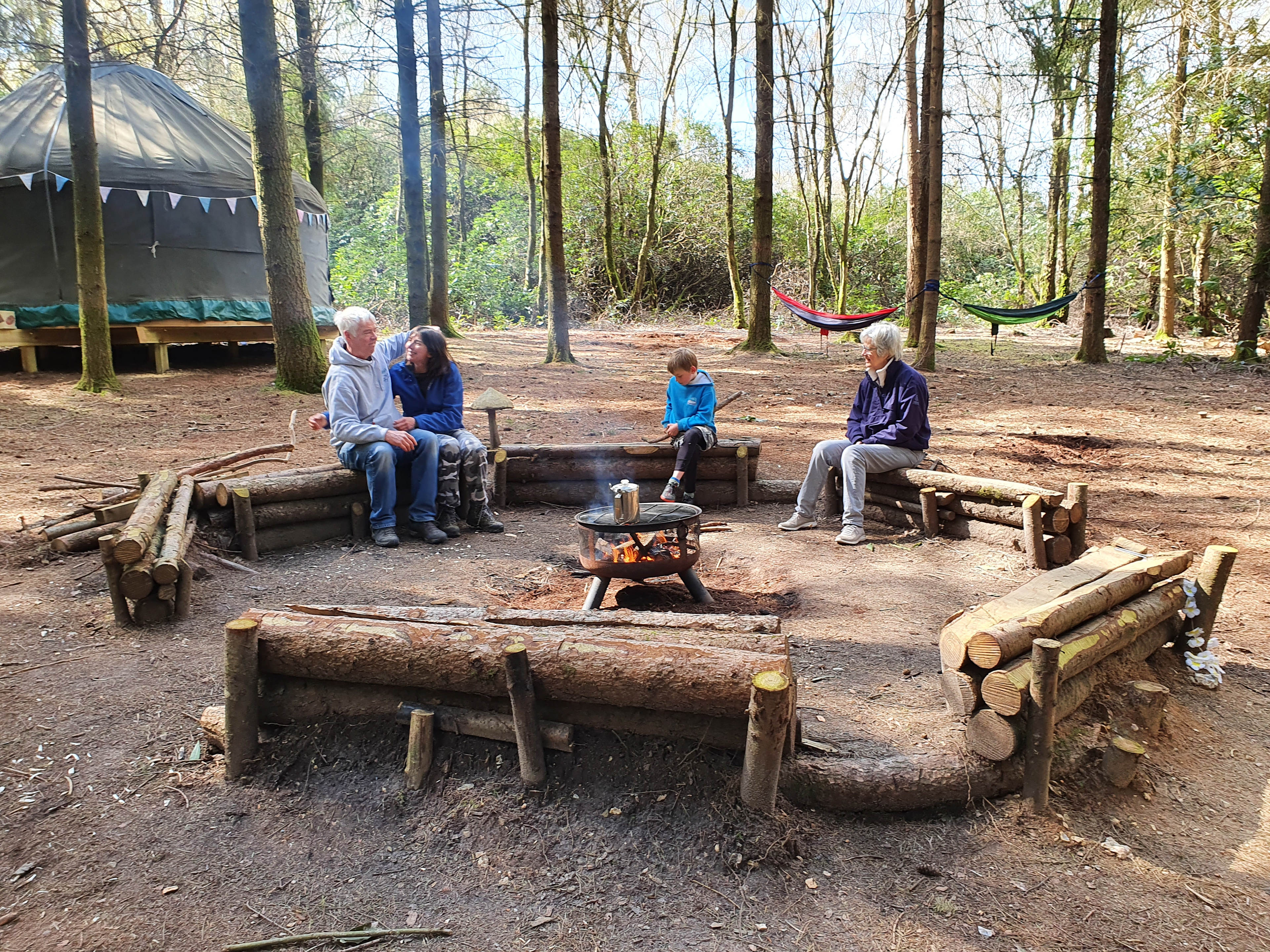 Southover Woods Wild Camping
