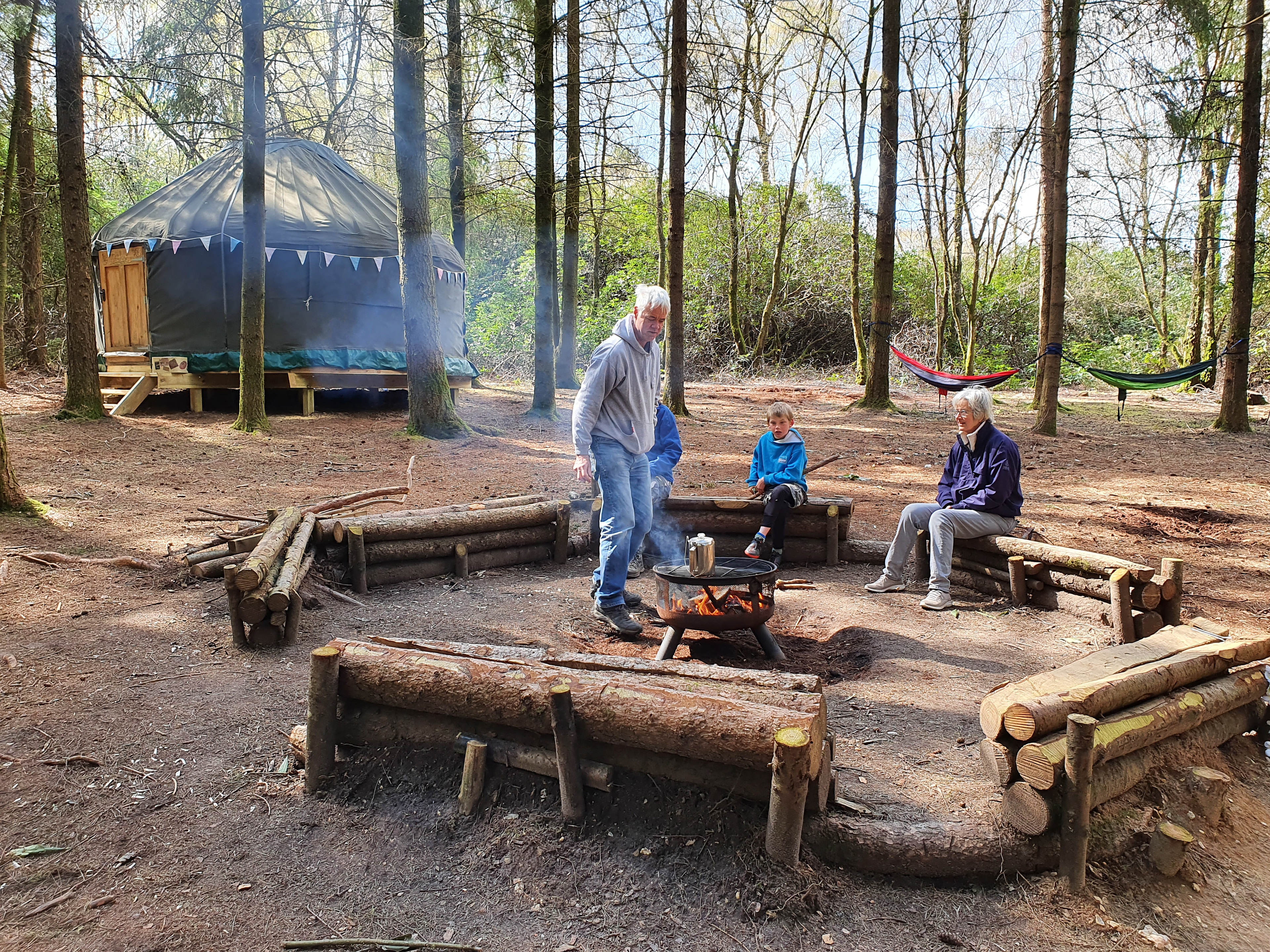 Southover Woods Wild Camping