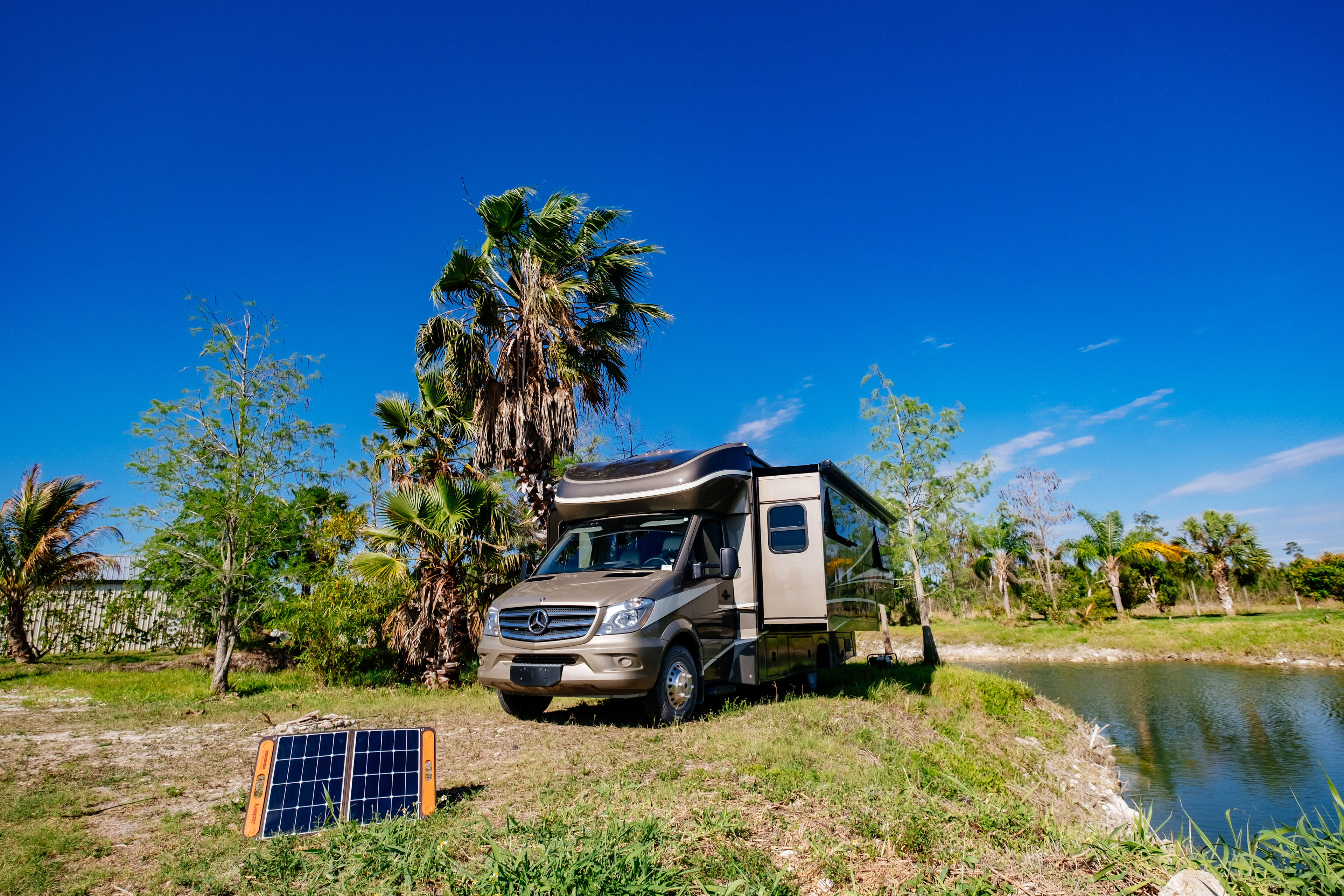 Another lakeside camping spot