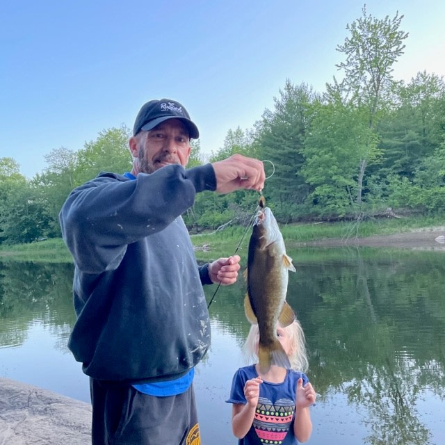 Fishing & other water activities are available right on the property.
(Speak with camp host for more information)