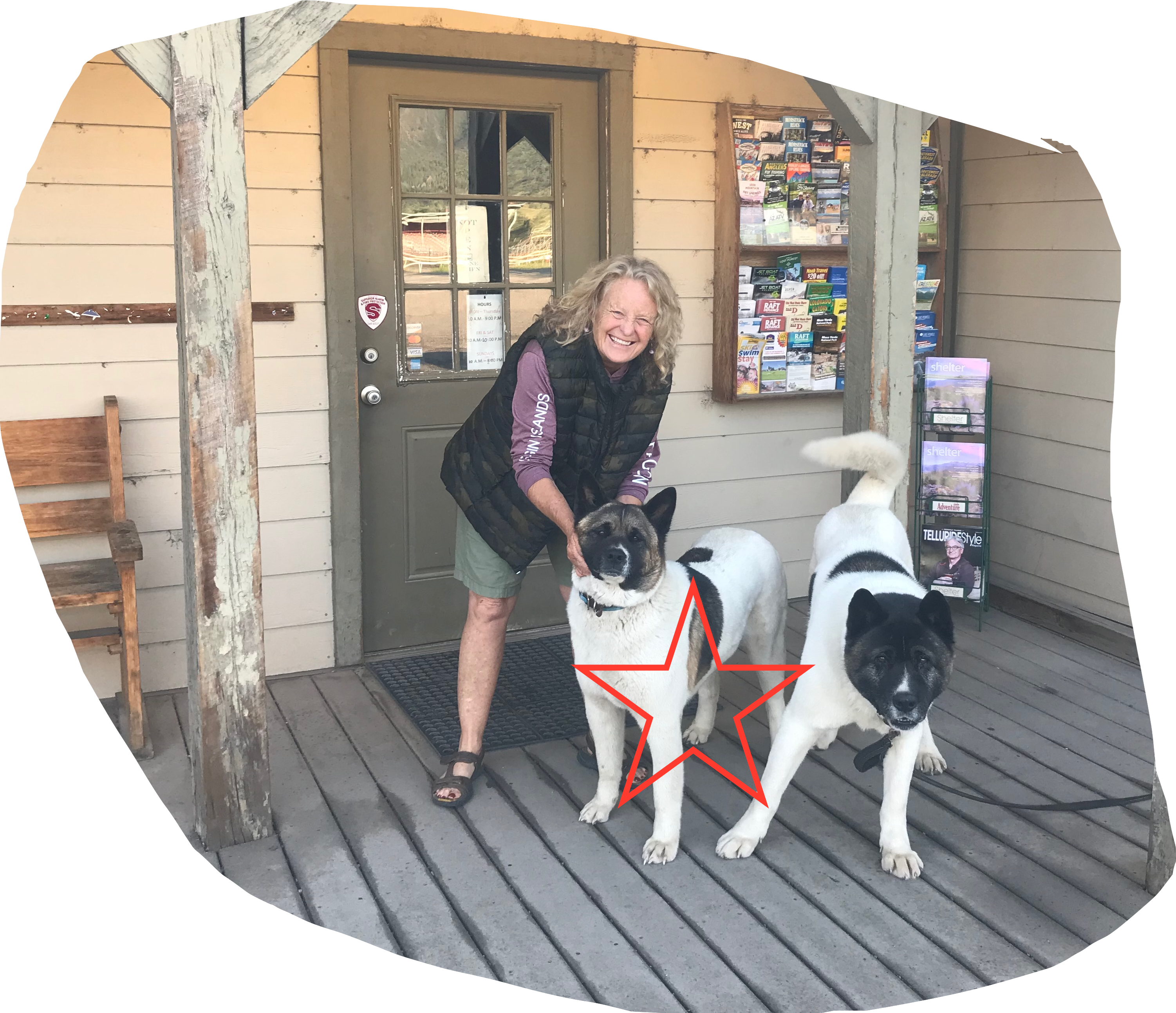 Hannah, Austin and Juliet greet you!
