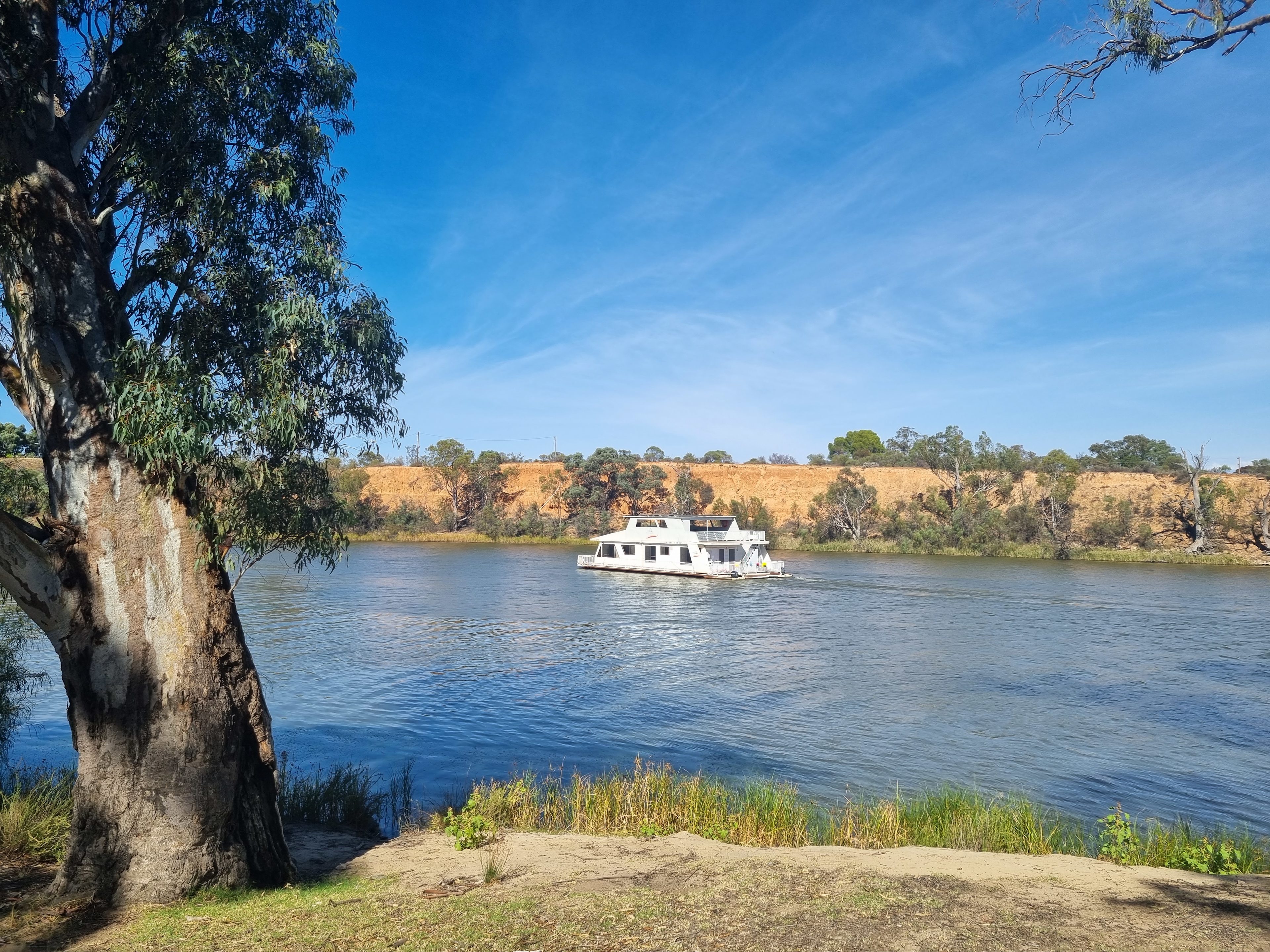 Watch the house boats go by ot get in your boat and join them.