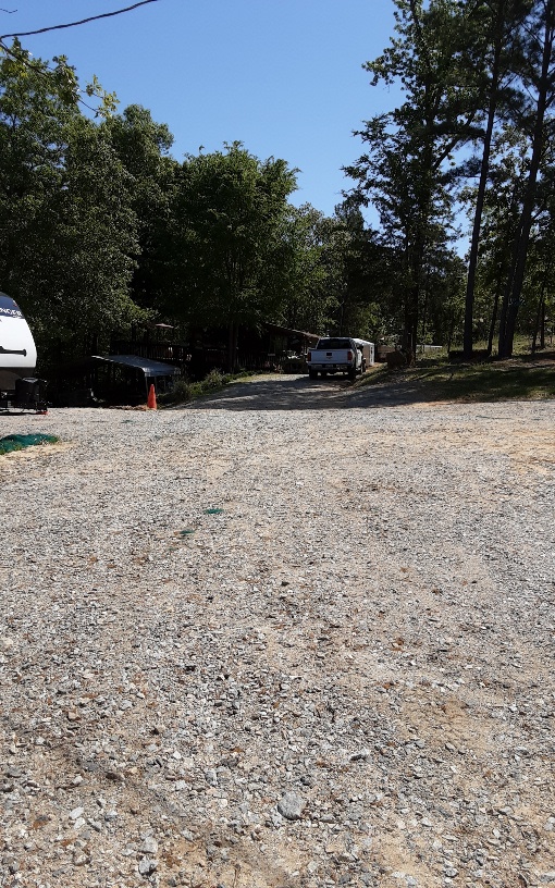 This Pic shows Owers Residence, Log Cabin which is right Next Door to Campsites...