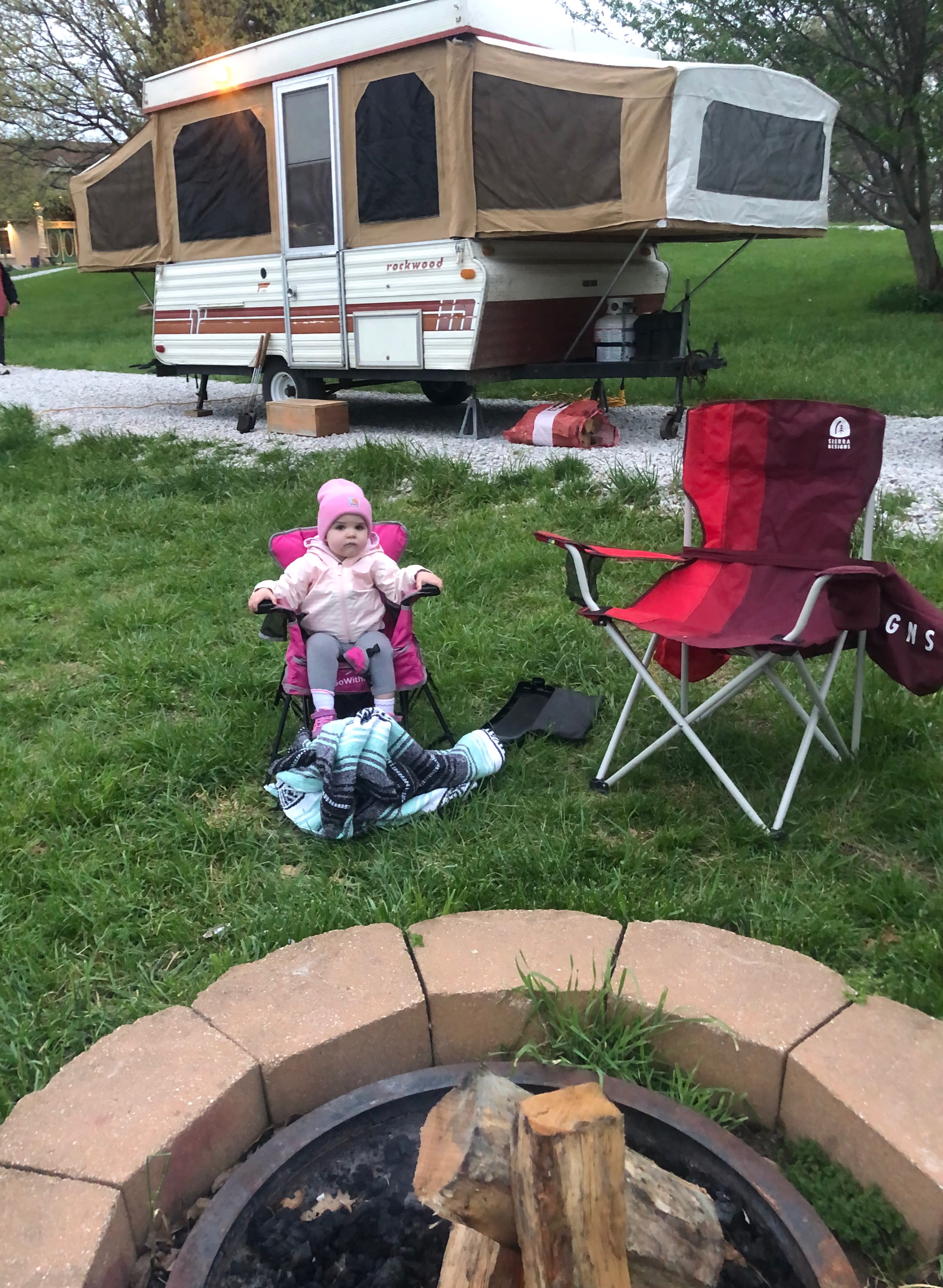 Ken made sure we had a spot that accommodated our small pop up well! 