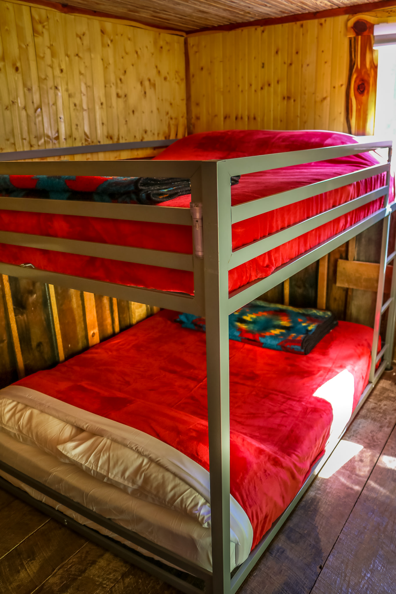 Another view of these comfortable beds.