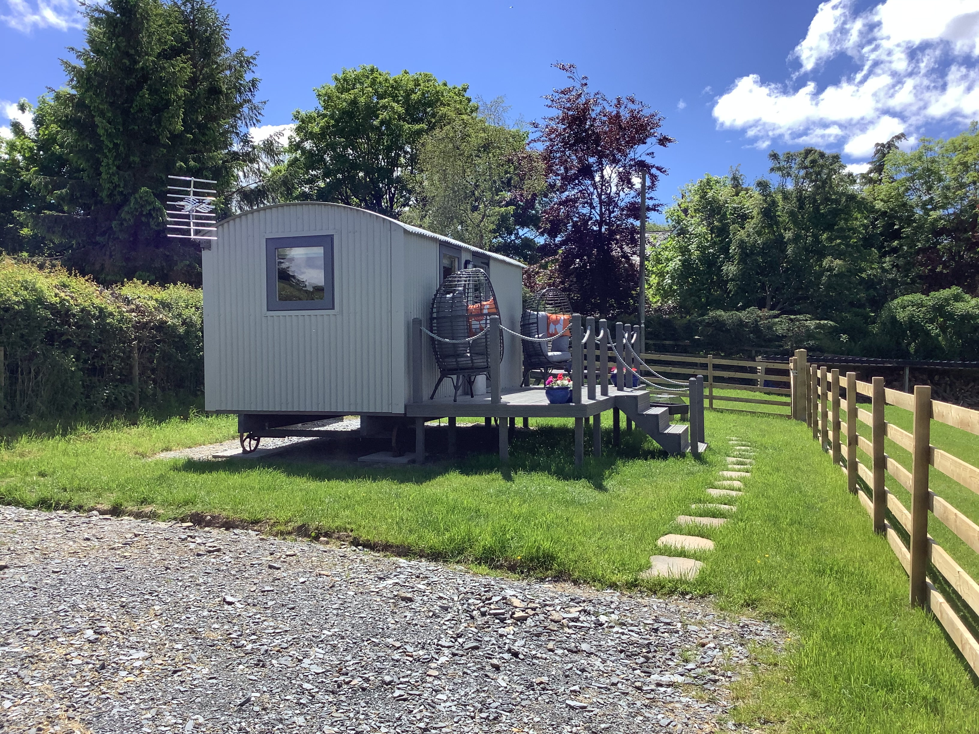 The Shepherds Hut at Hafoty boeth