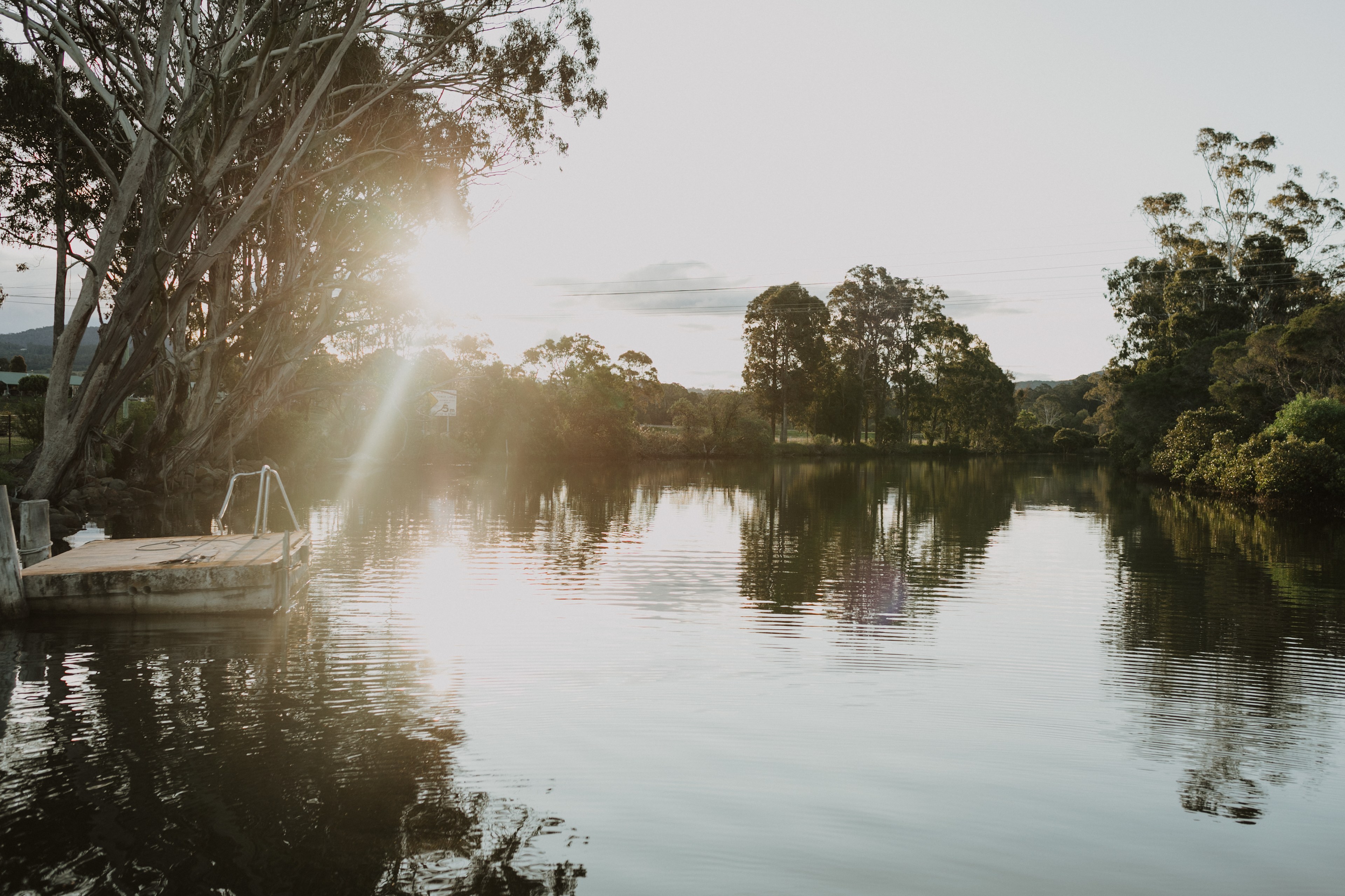 Their property access  to this beautiful river, where you can kayak, canoe or sup.