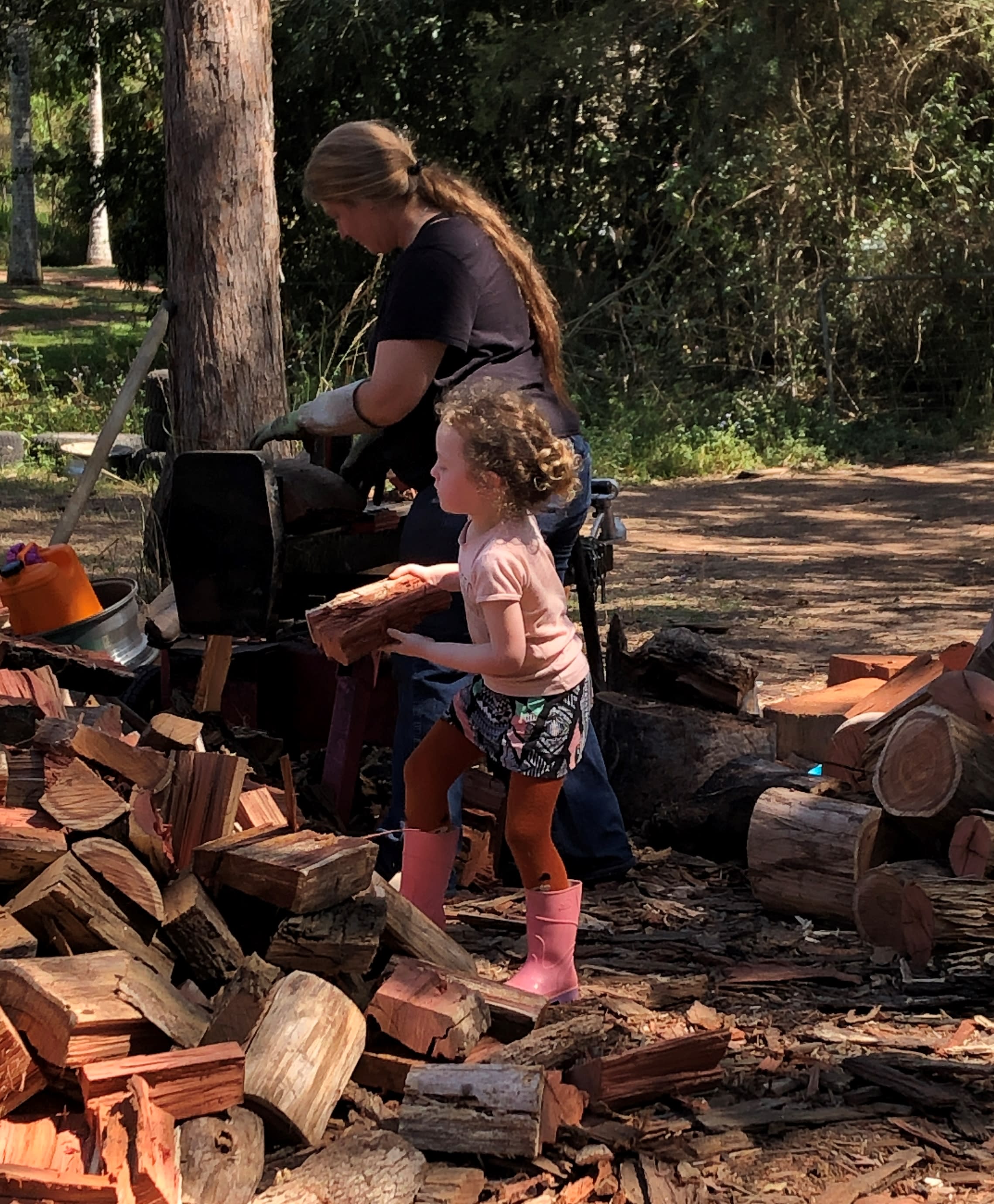 Local business busy getting your firewood ready