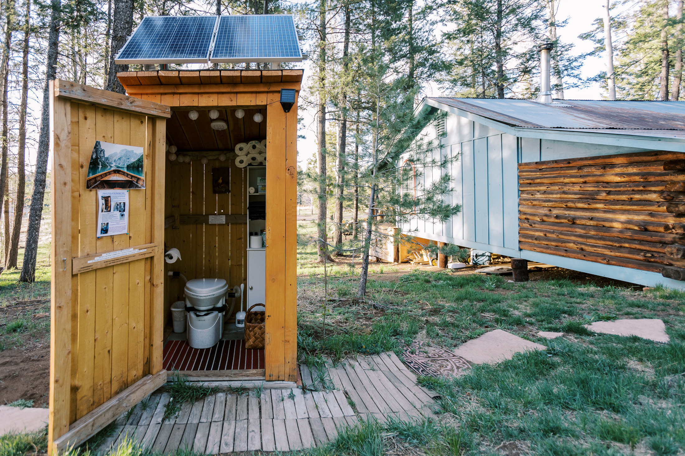 Glamper Cabin in the Aspens & Pines