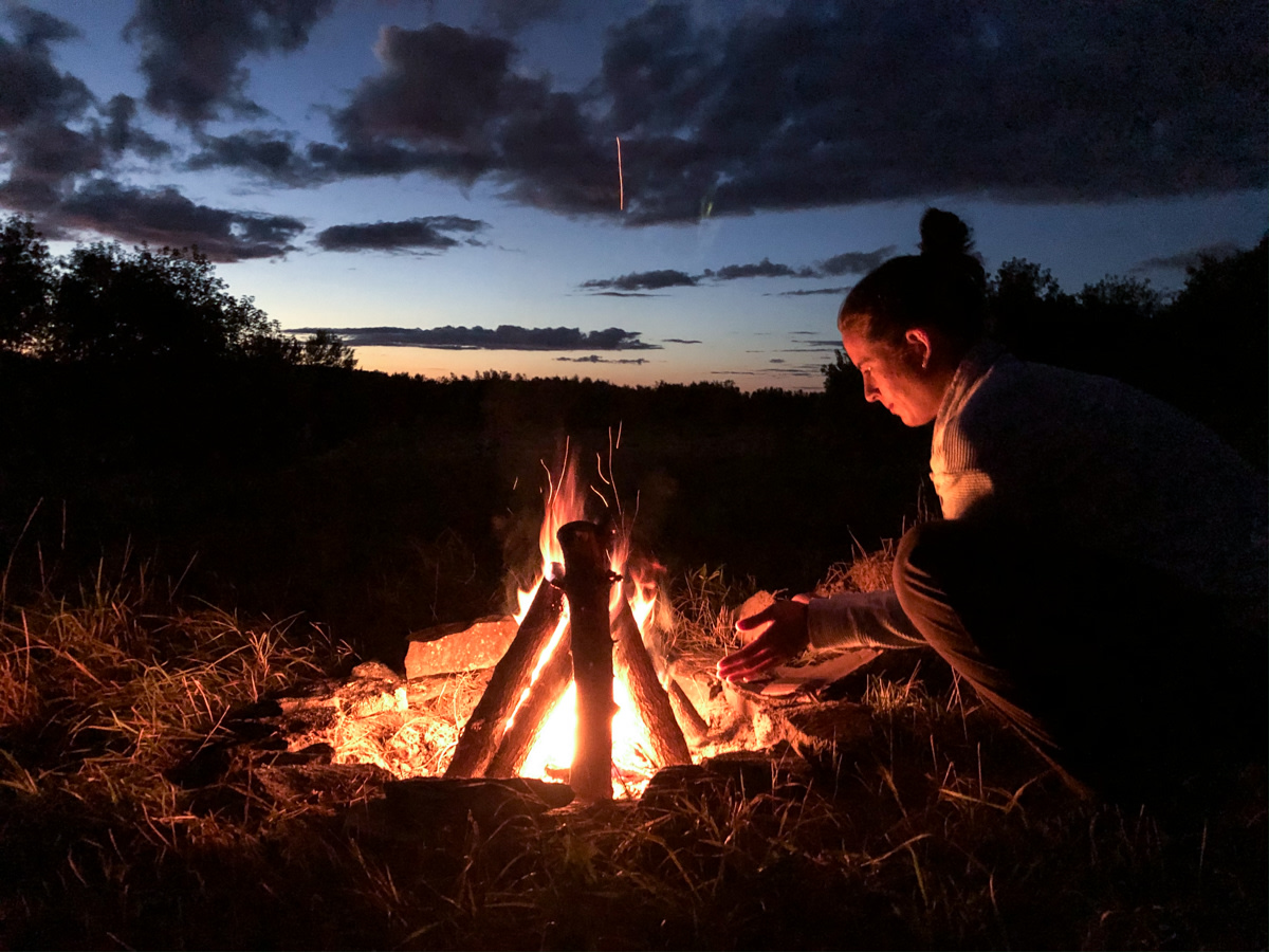 Enjoy a campfire, listen to the frogs and owls, watch thousands of lightning bugs, and gaze at stars on clear nights.