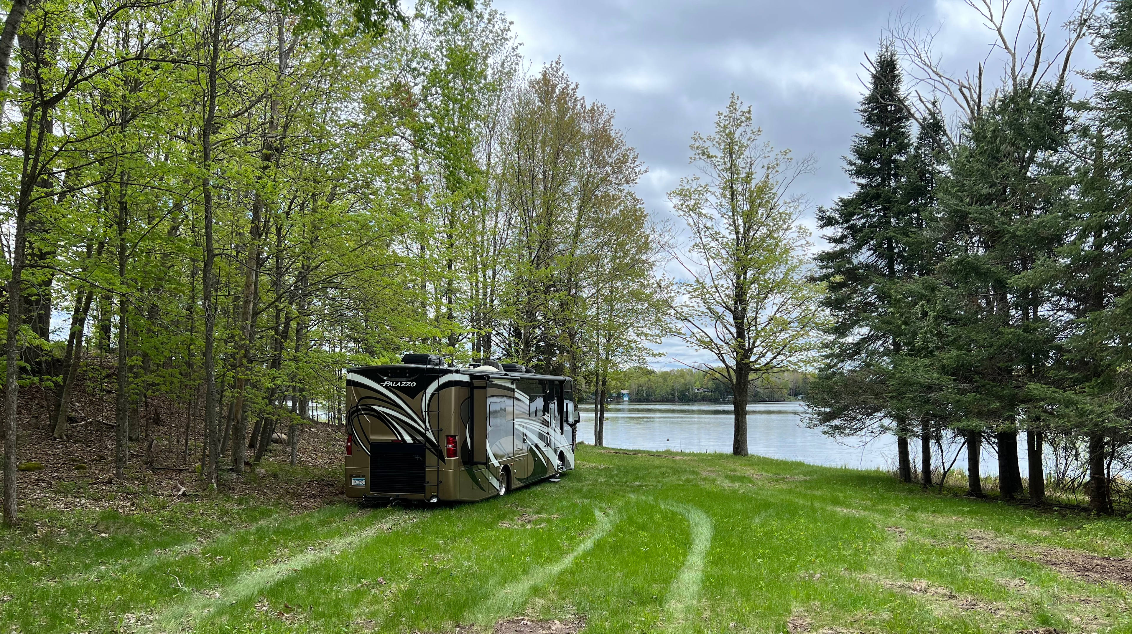 it’s hard to find a better camping spot than this.  