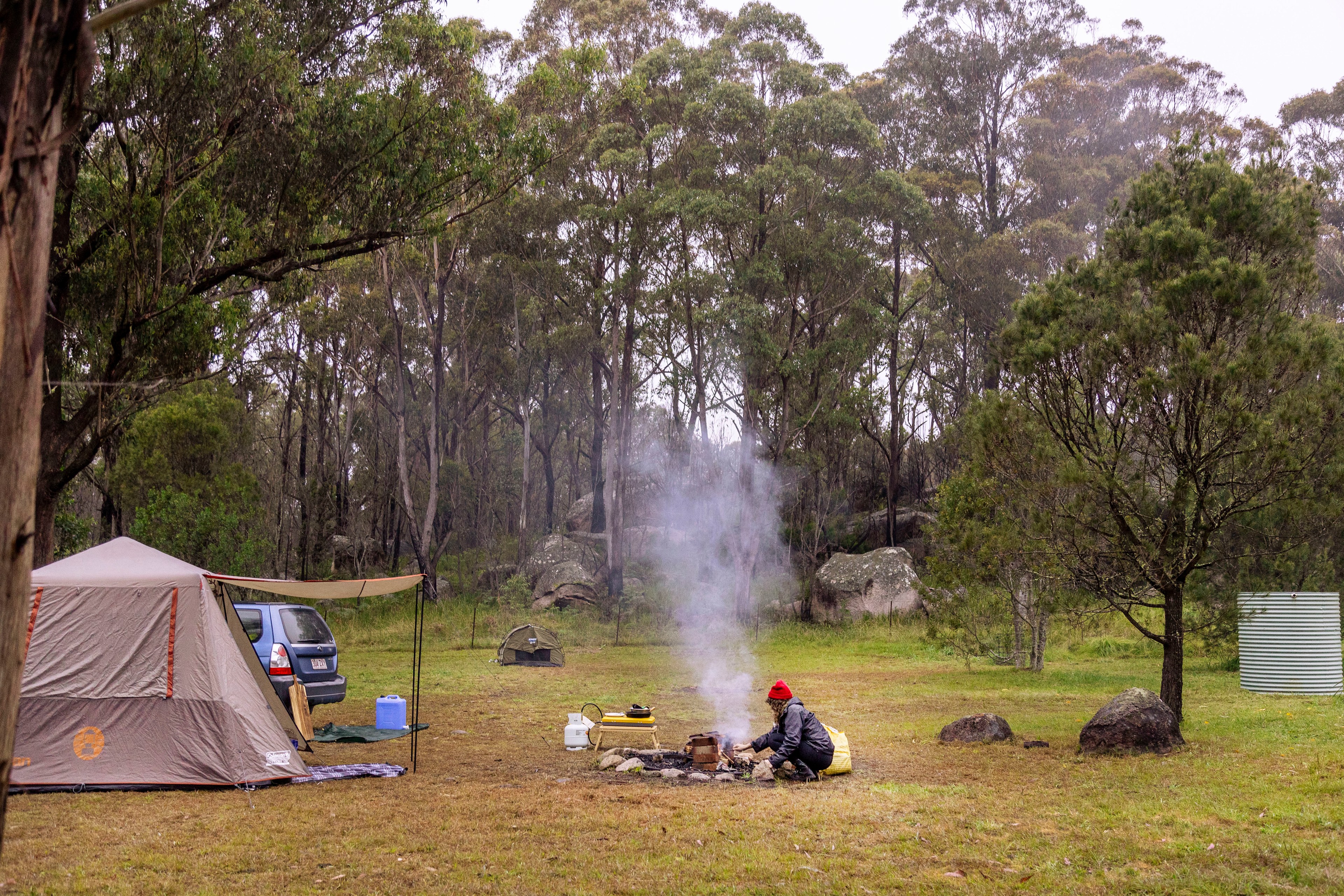 The Original Campsite. 