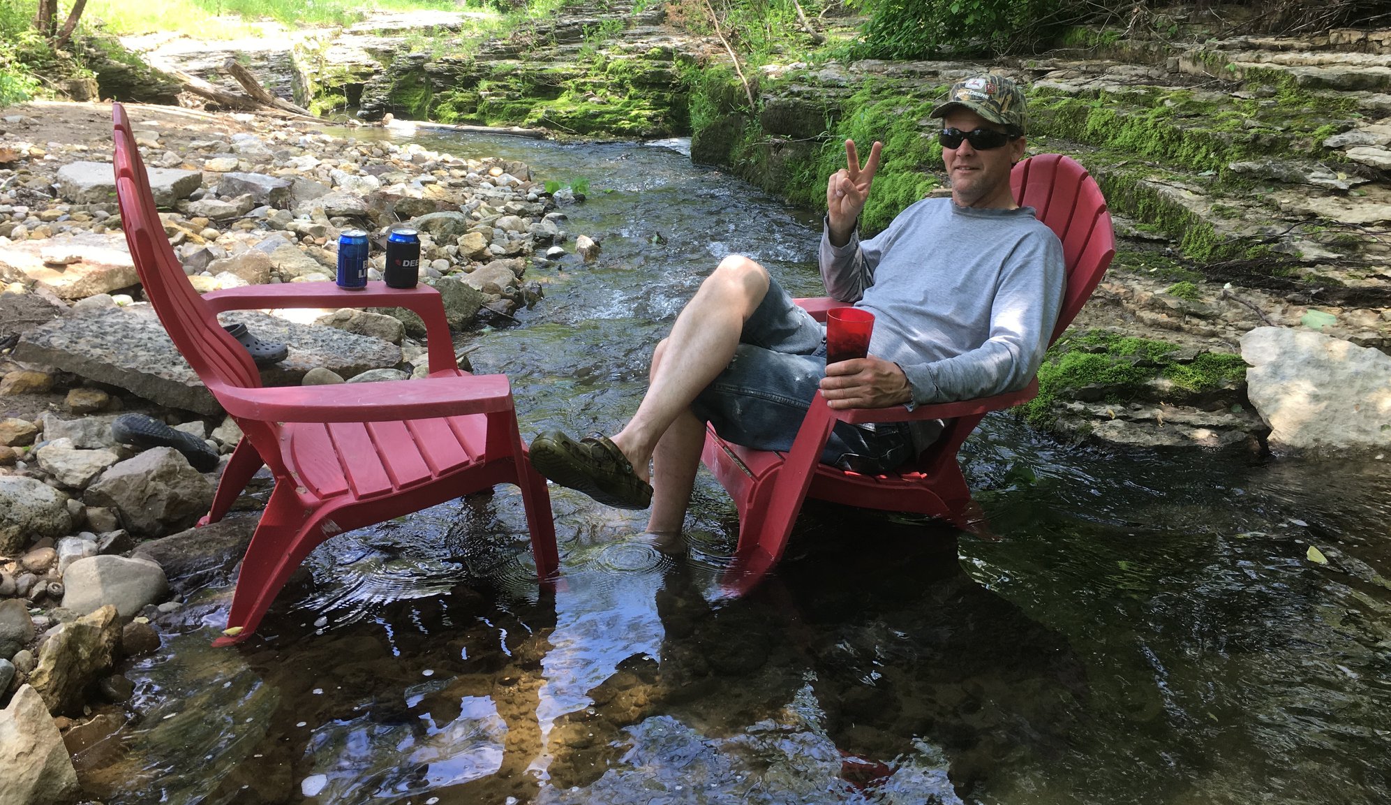 Lake & Creek View Camper