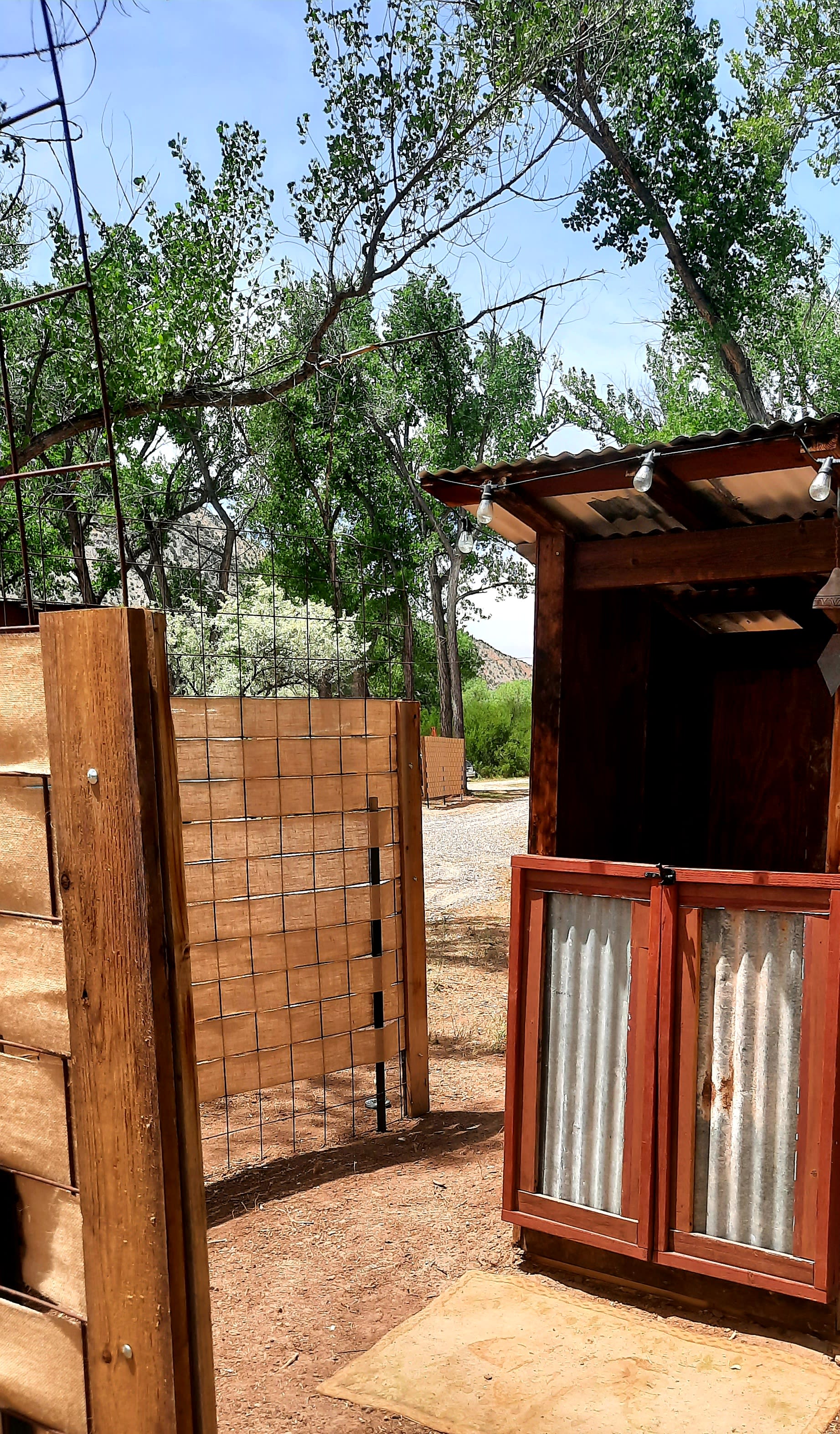 The outhouse