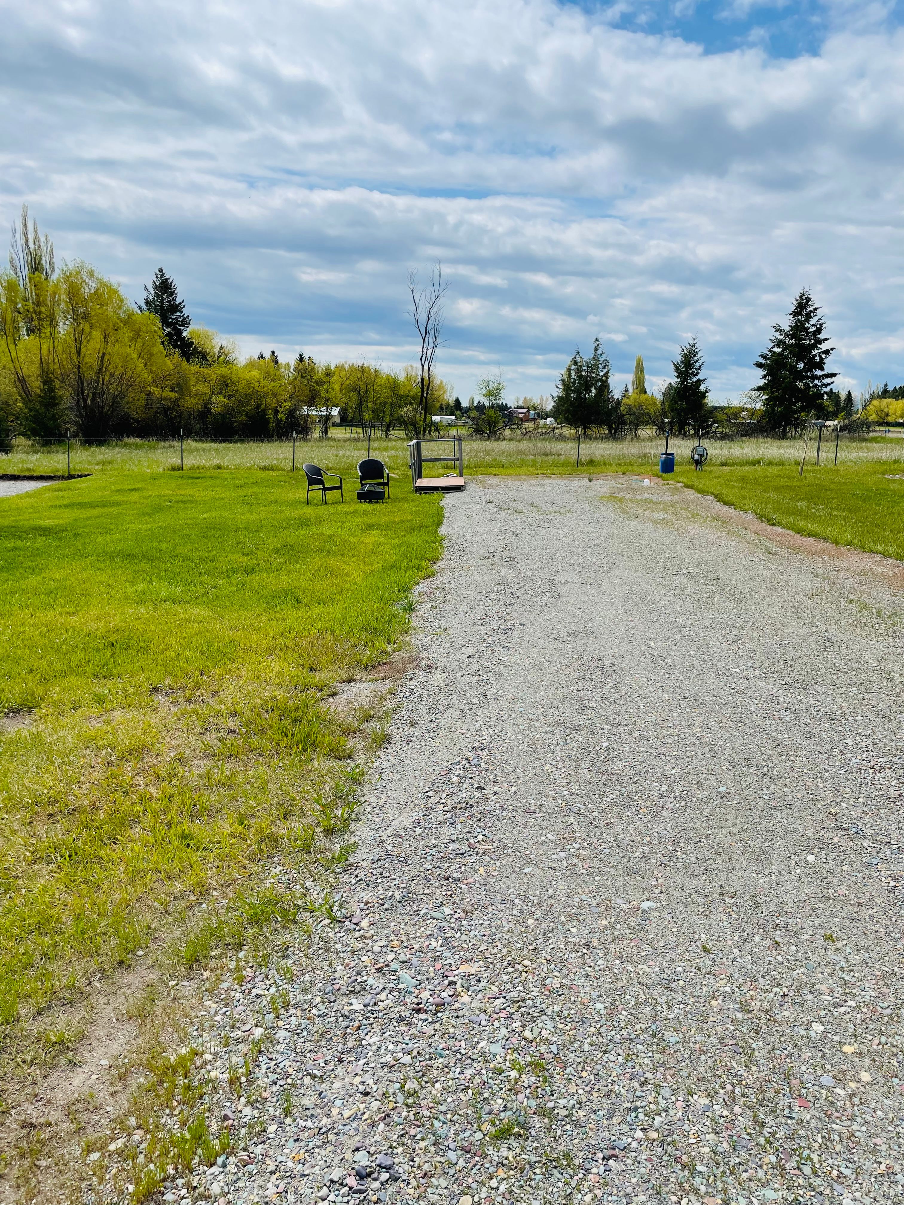 Site #1 offers plenty of room