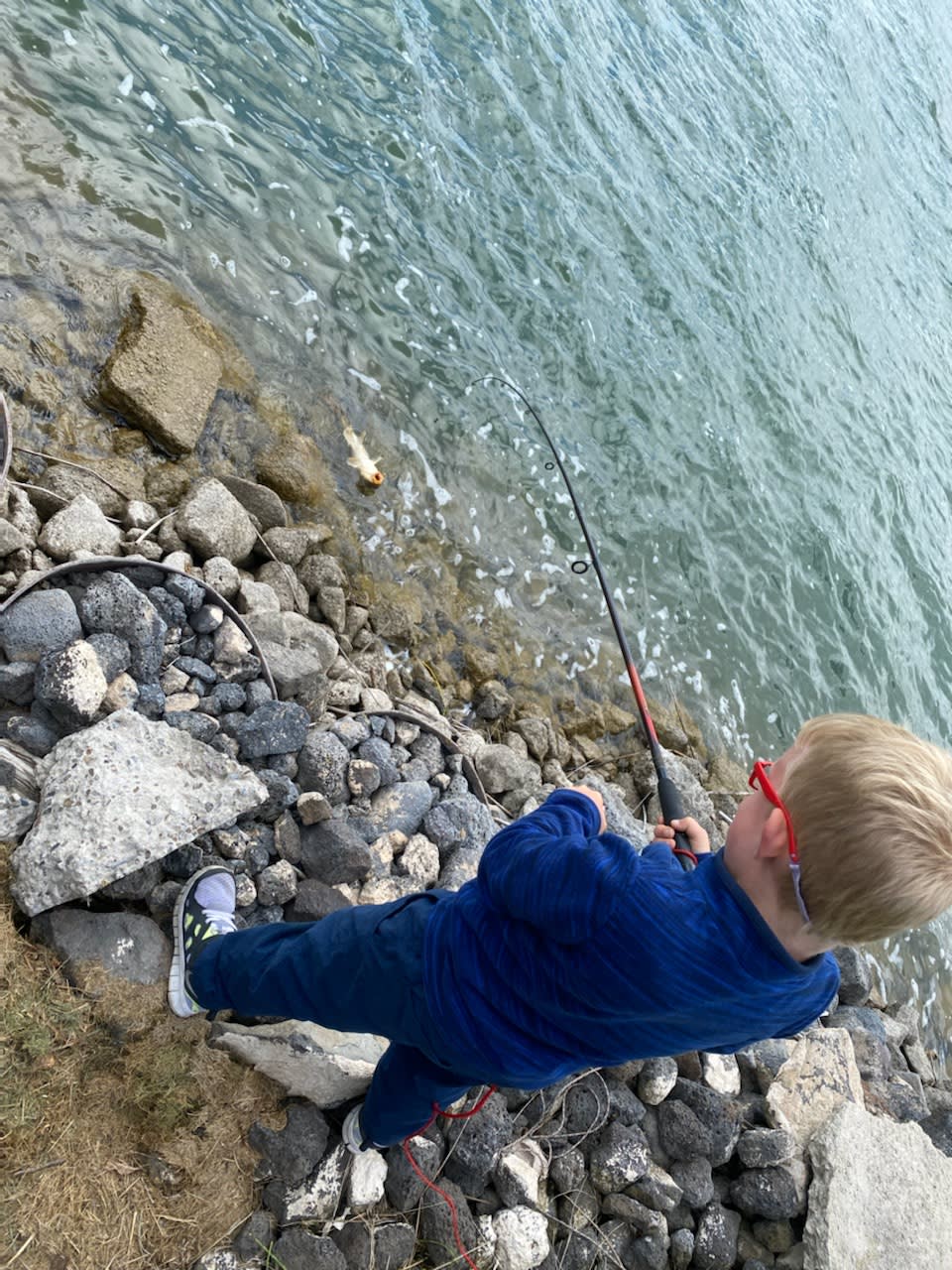 Mountain storm was spectacular