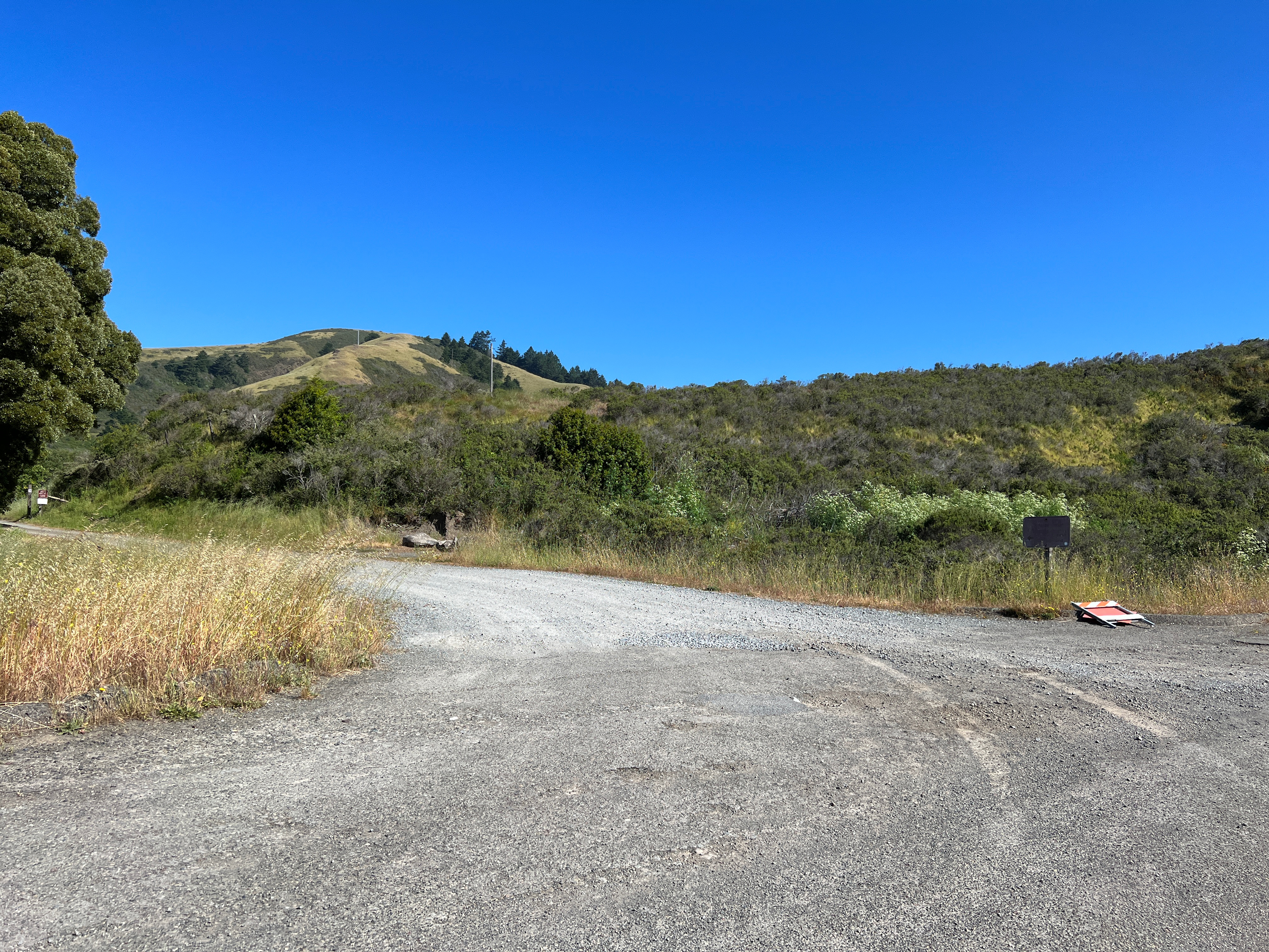This is the turnoff into the campground from Willow Creek Road. Easy to miss as the sign is really worn down. If you don’t turn here you’ll keep going to Pomo Canyon which is also a lovely camp!
