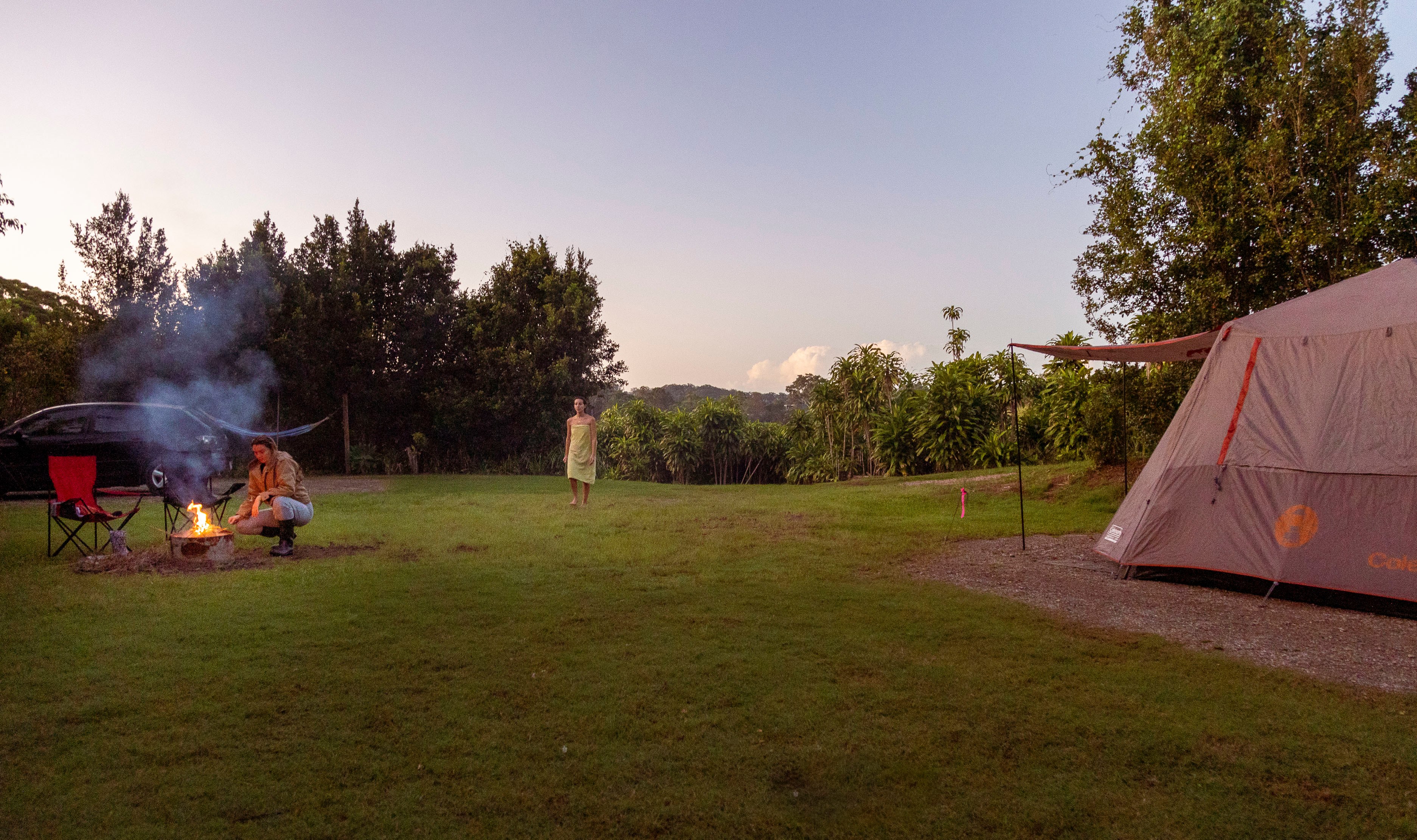 Happy Haven at sunset