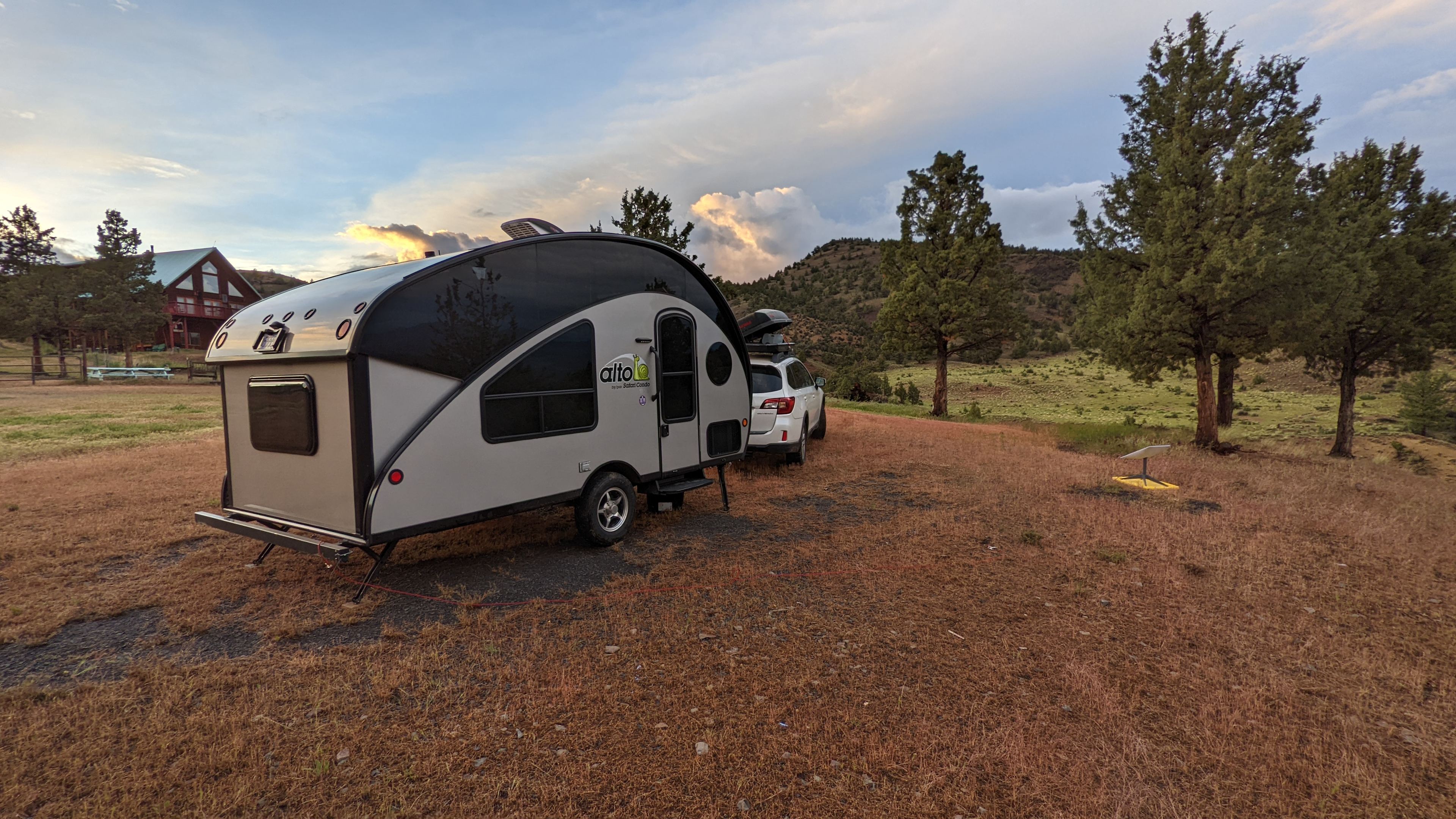 Back Side of Painted Hills Camping