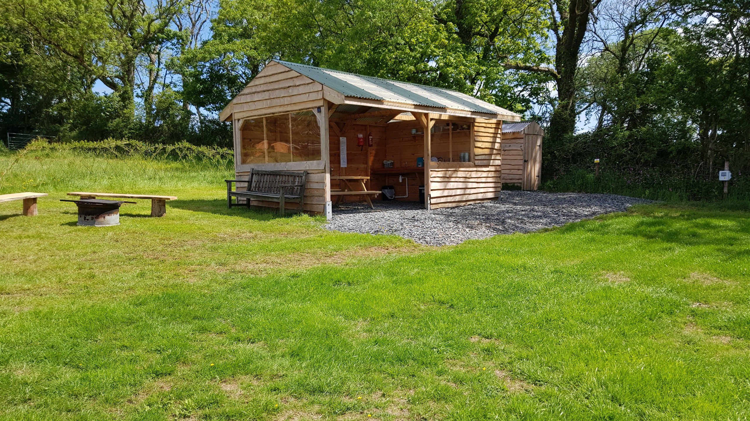 Fully equipped pitches with private facilities