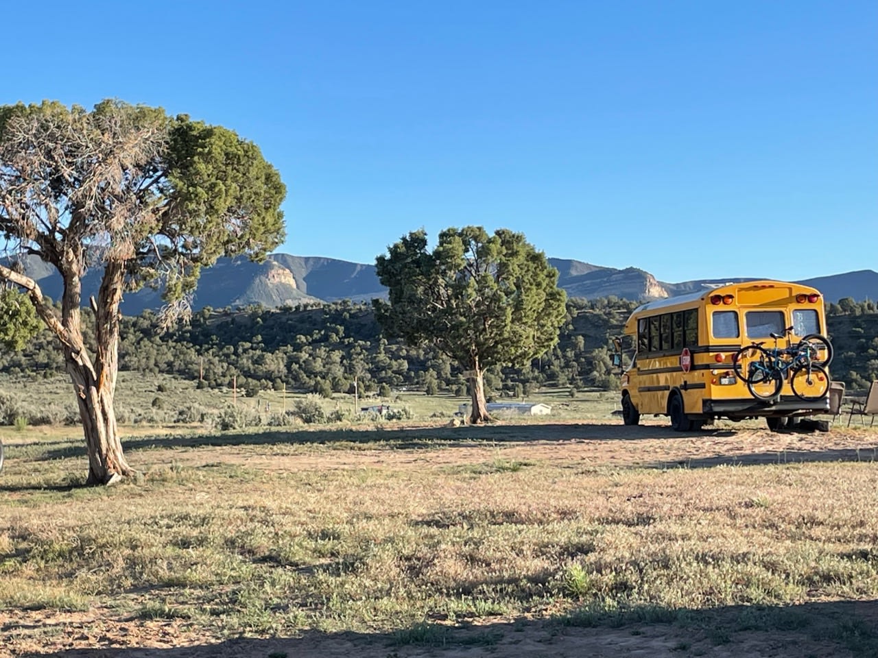 This is the Ute View camping sites