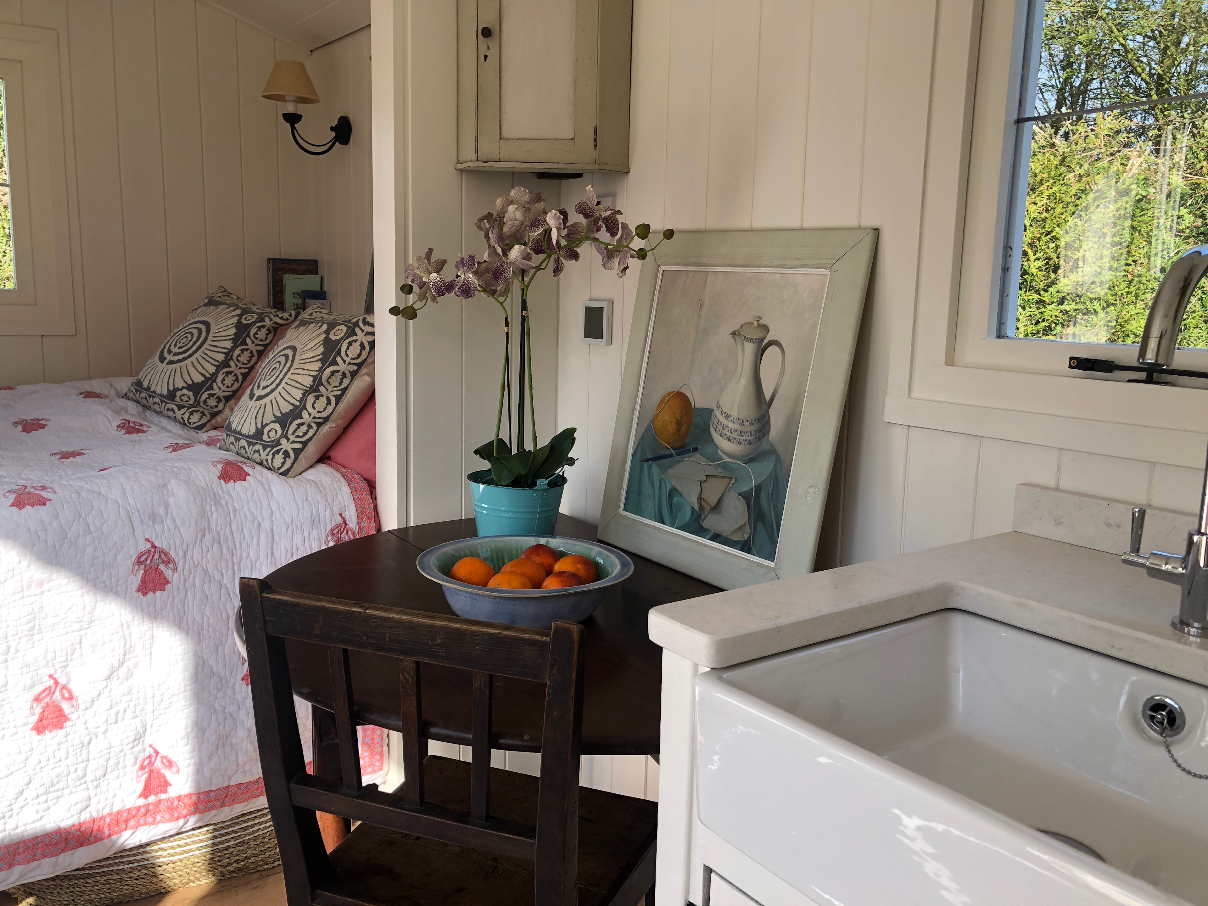 Private Shepherd’s Hut at Blanda