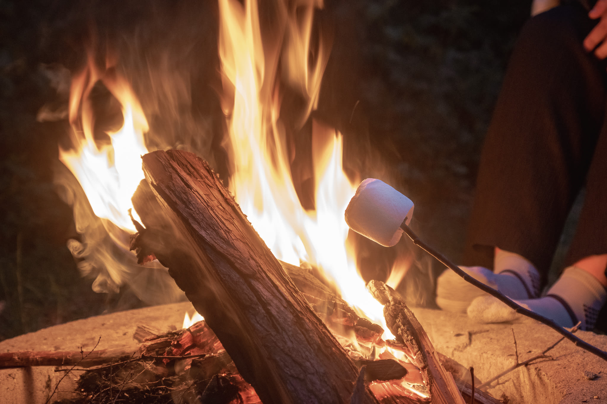 A Magical Fire with Friends