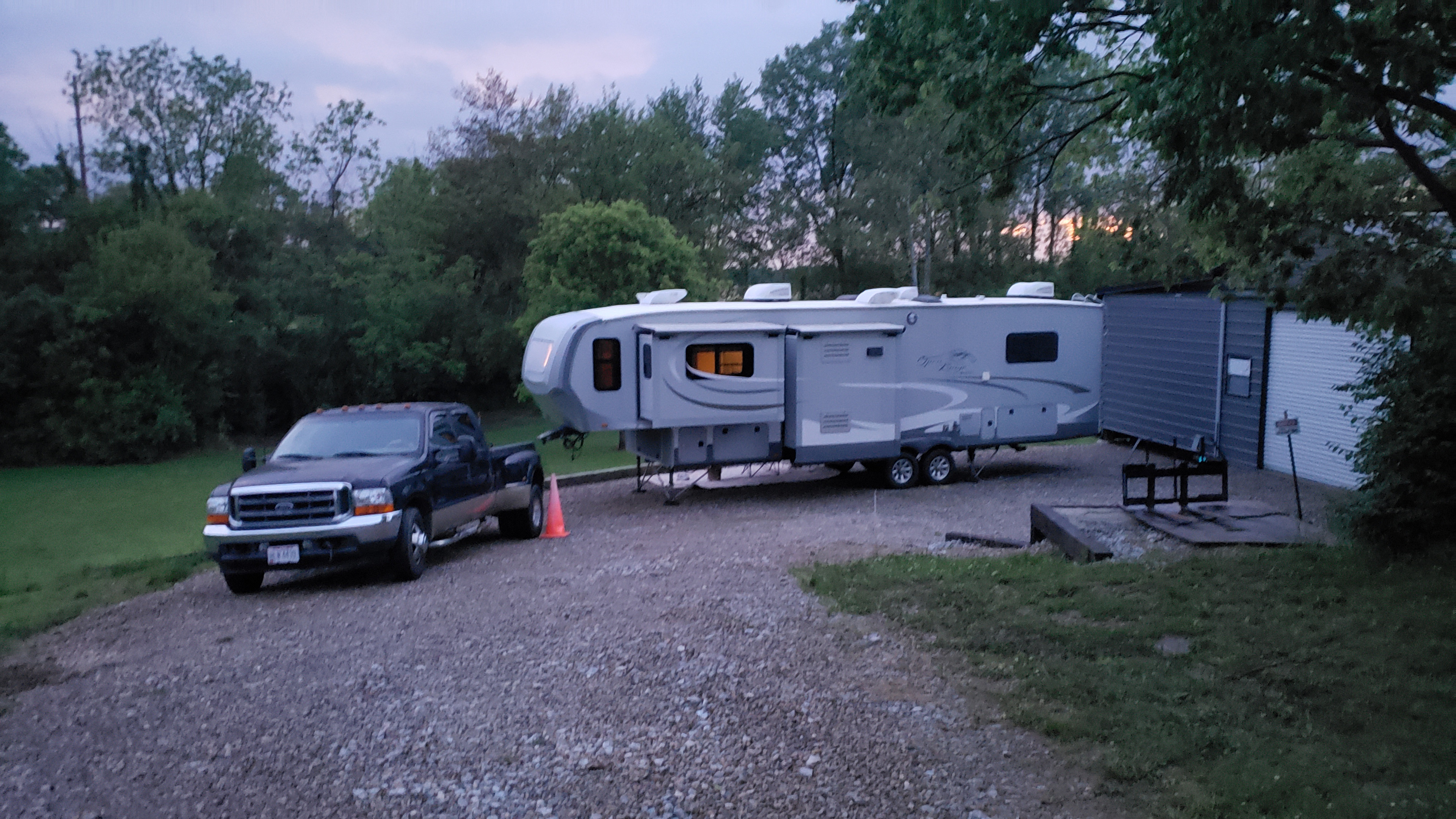 Again, we certainly would have preferred parking on the flats. Next time!