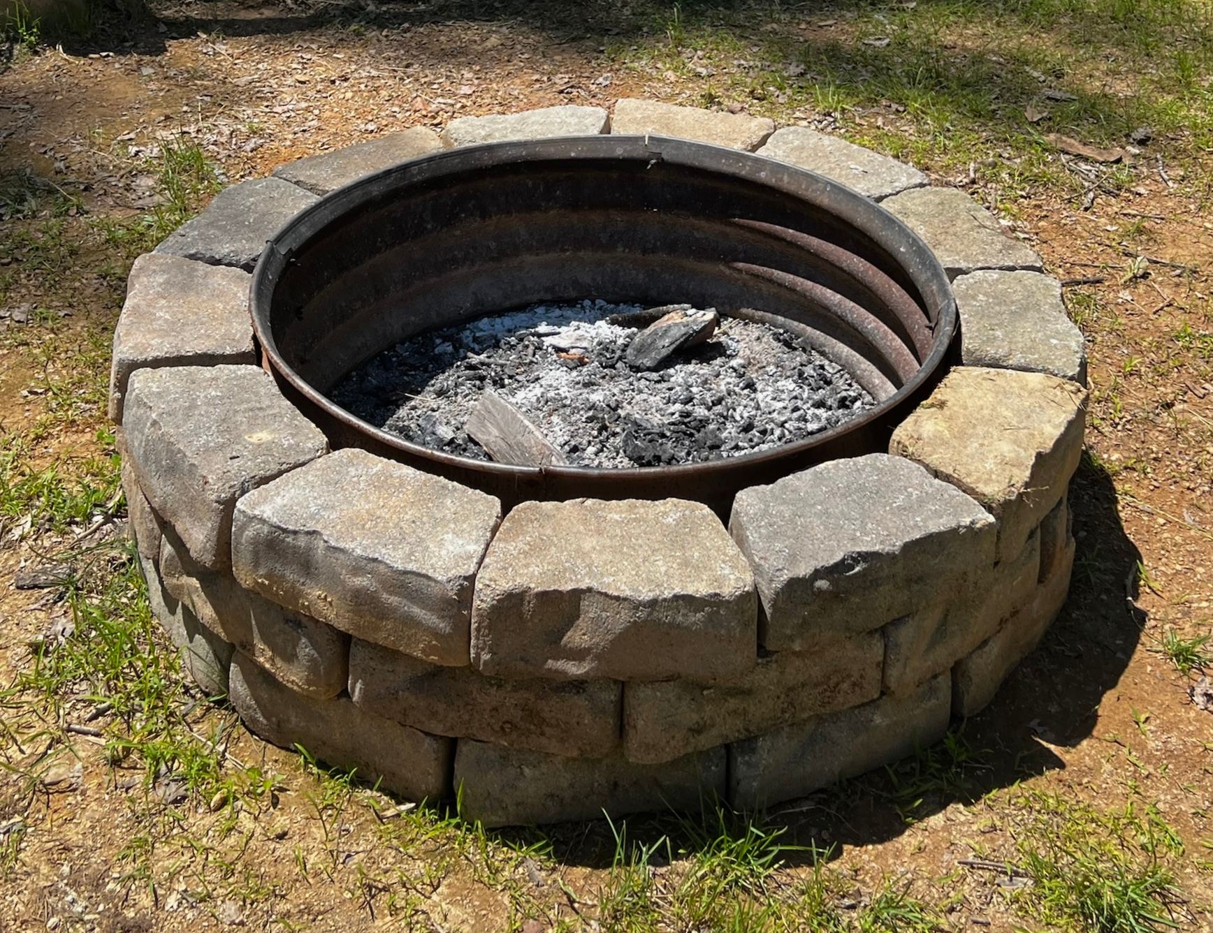 2022 update—- New and improved fire ring!