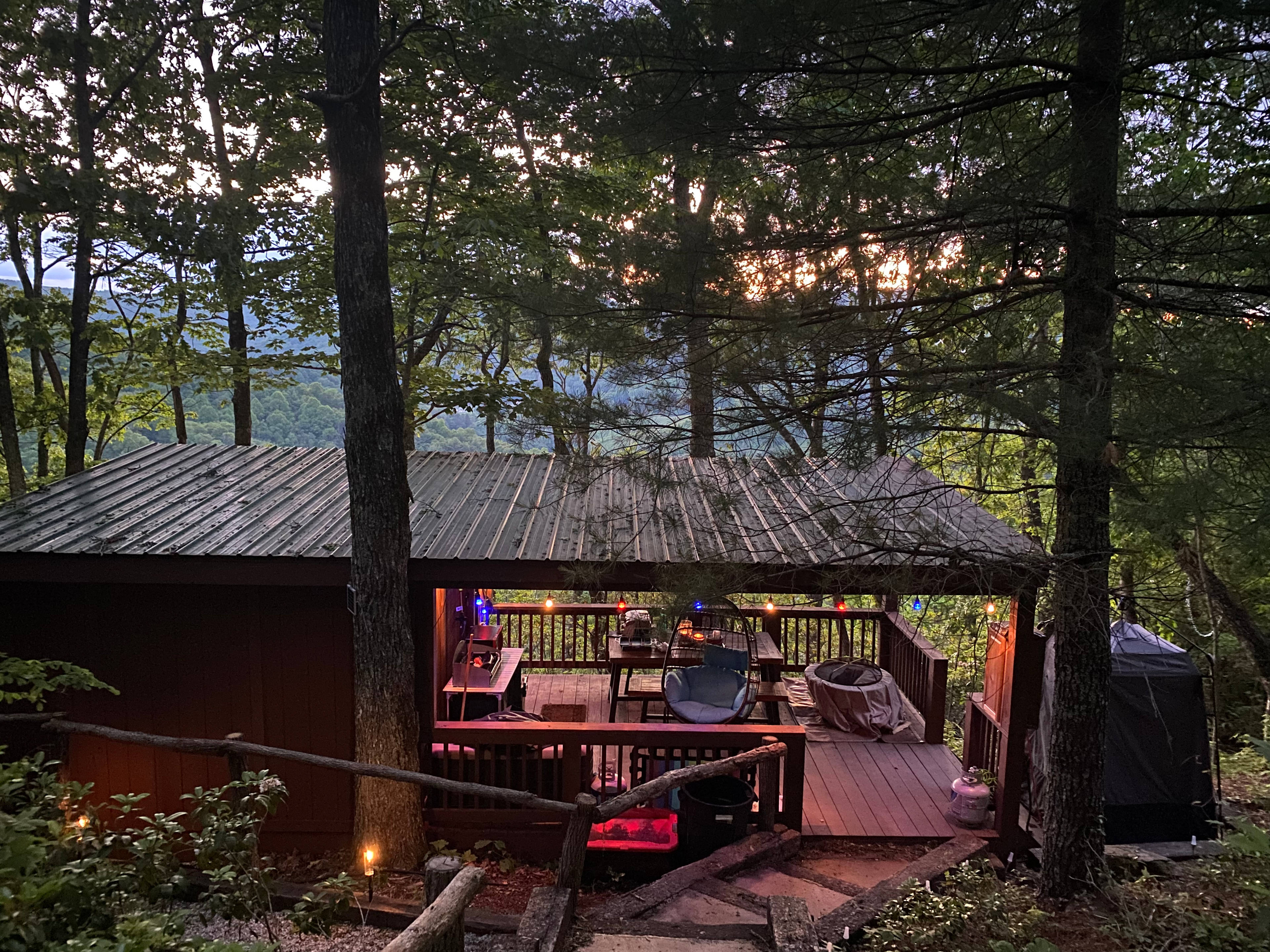 Sunsets are spectacular. 