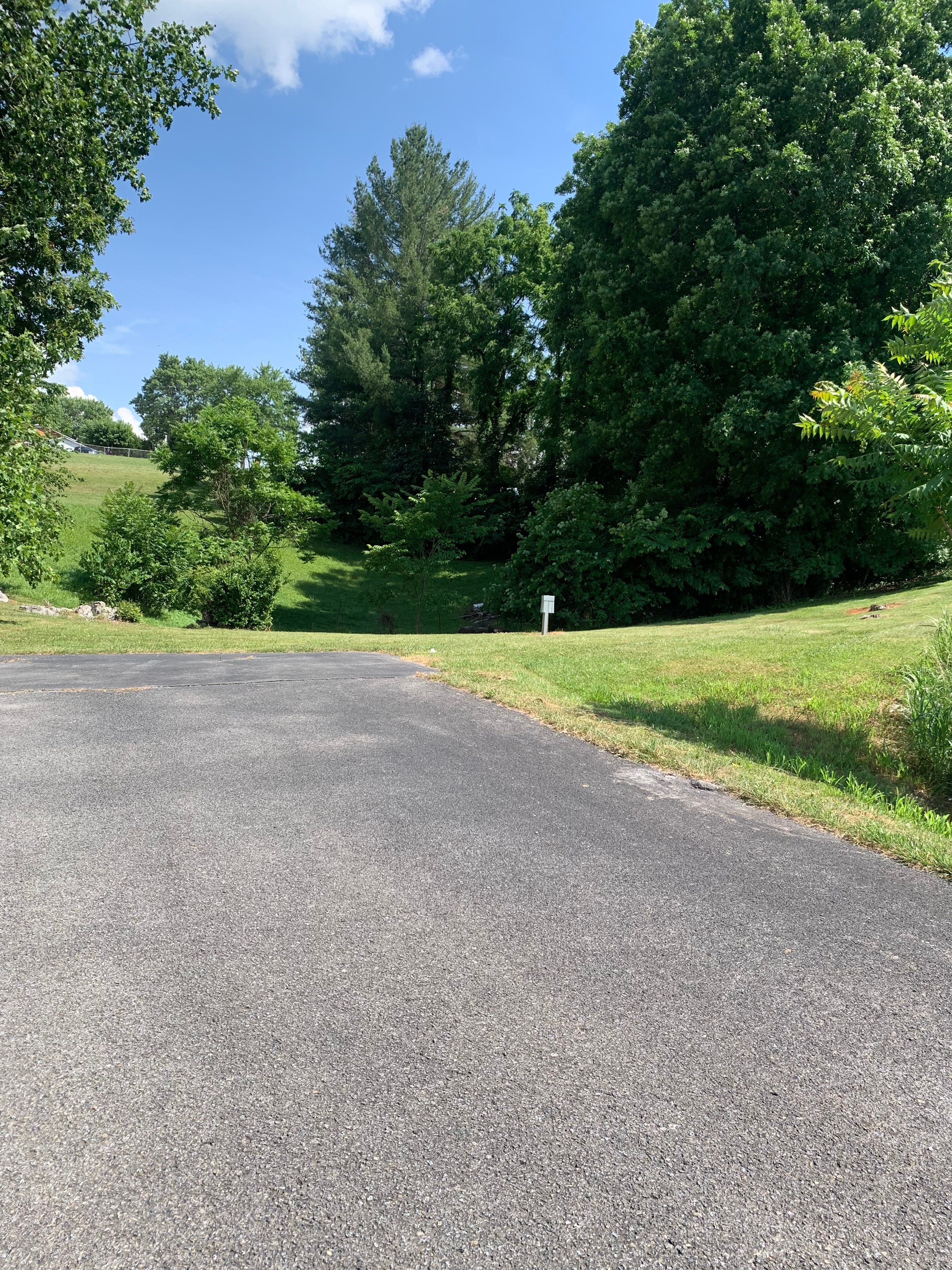 Site off the driveway 