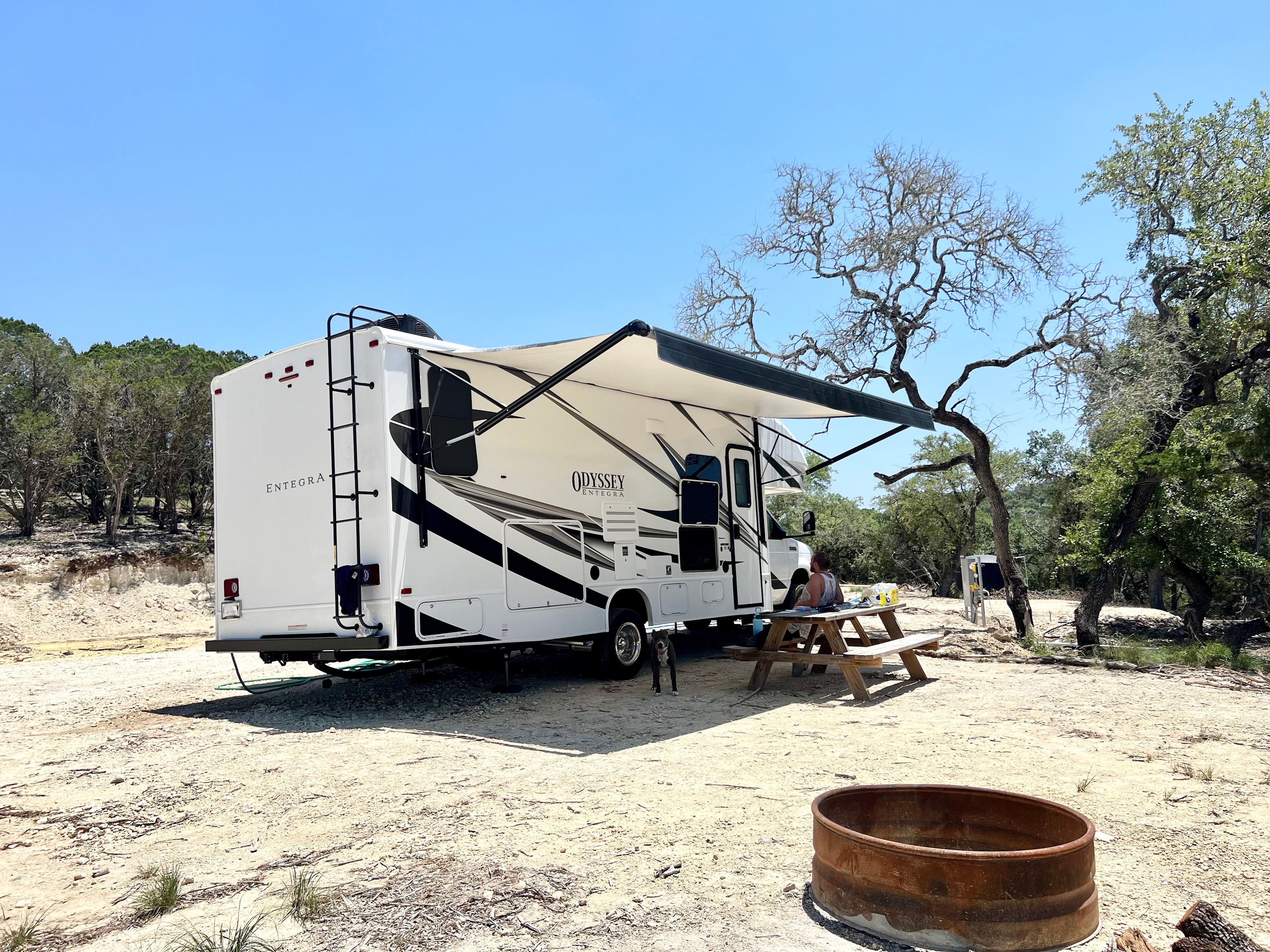Secluded, great hill country views