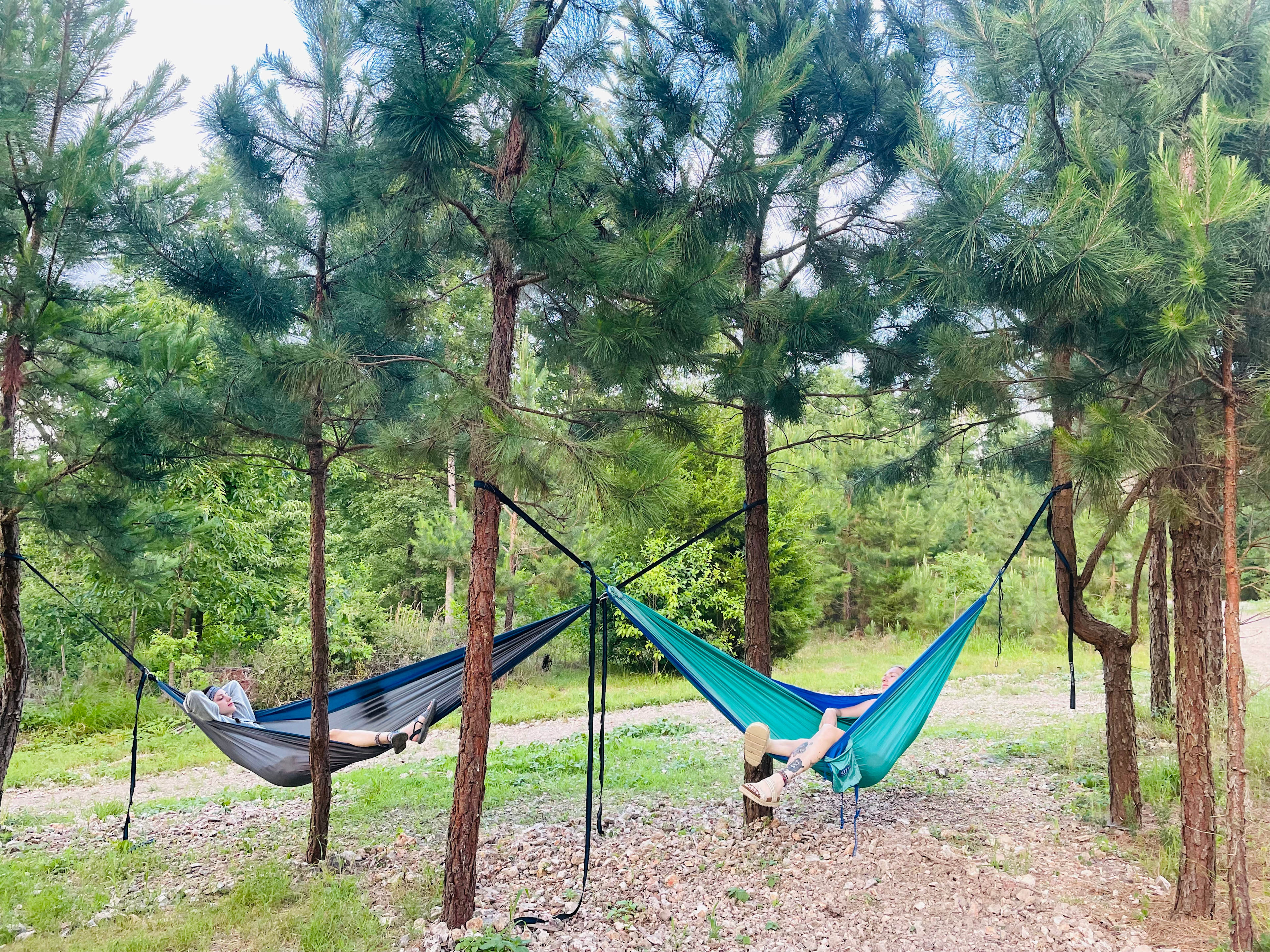 Cozy and secluded in campsite #1.