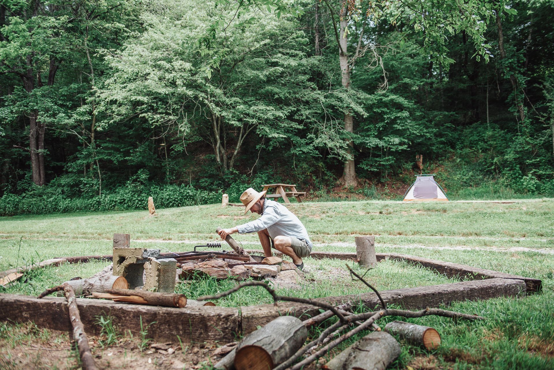 Secluded Mitchel River Camping
