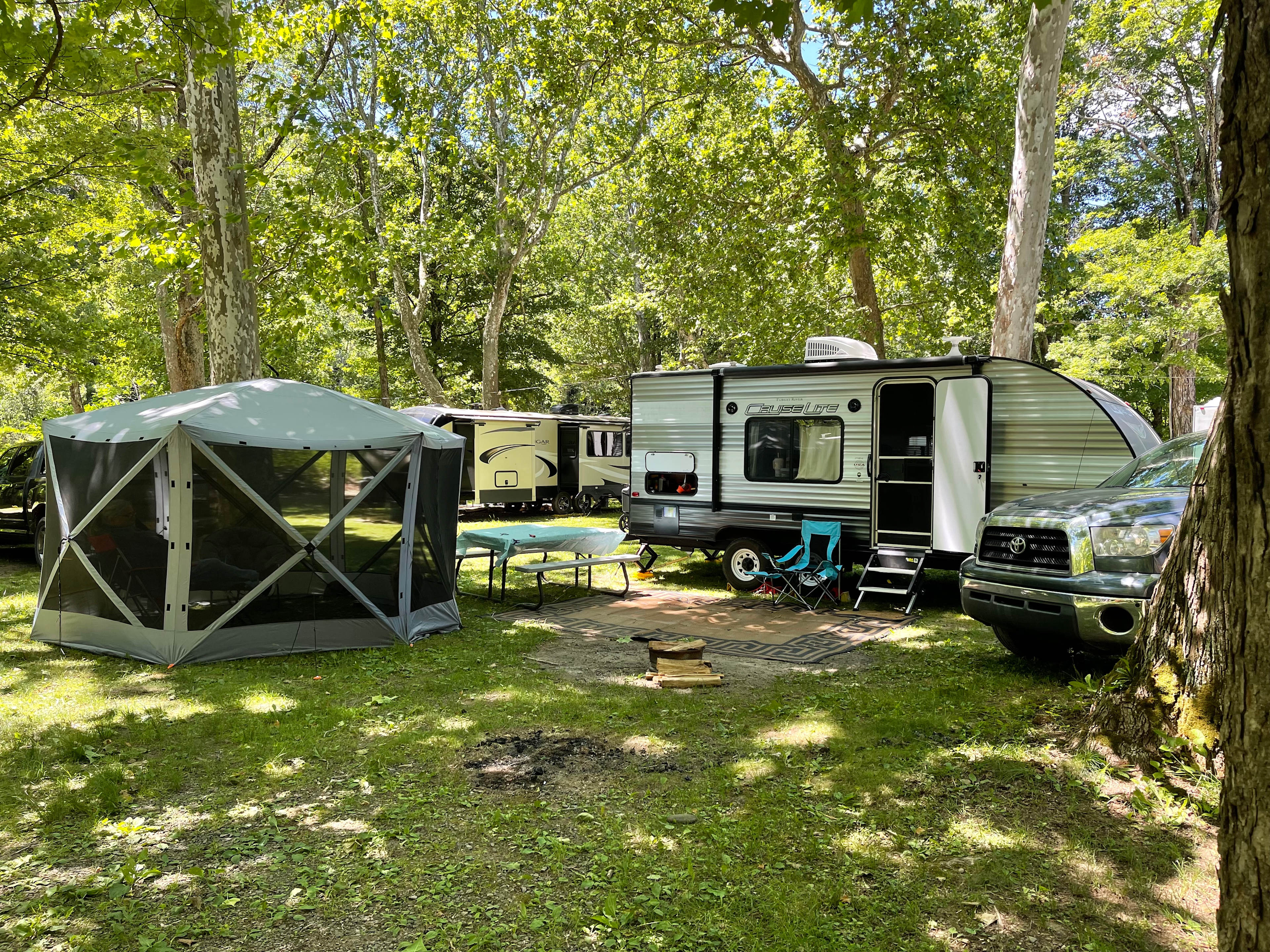 Butternut Grove Camp on the River