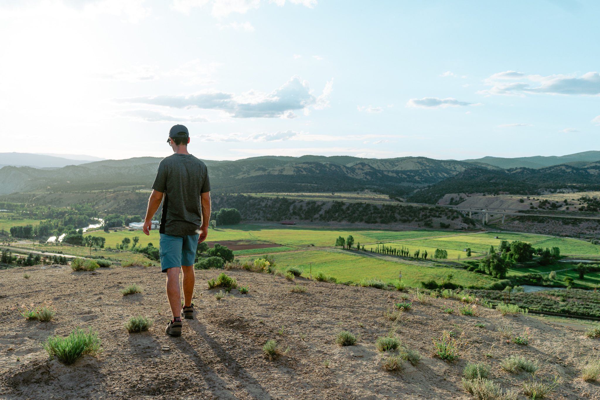 We decided to go on an evening hike during our stay!