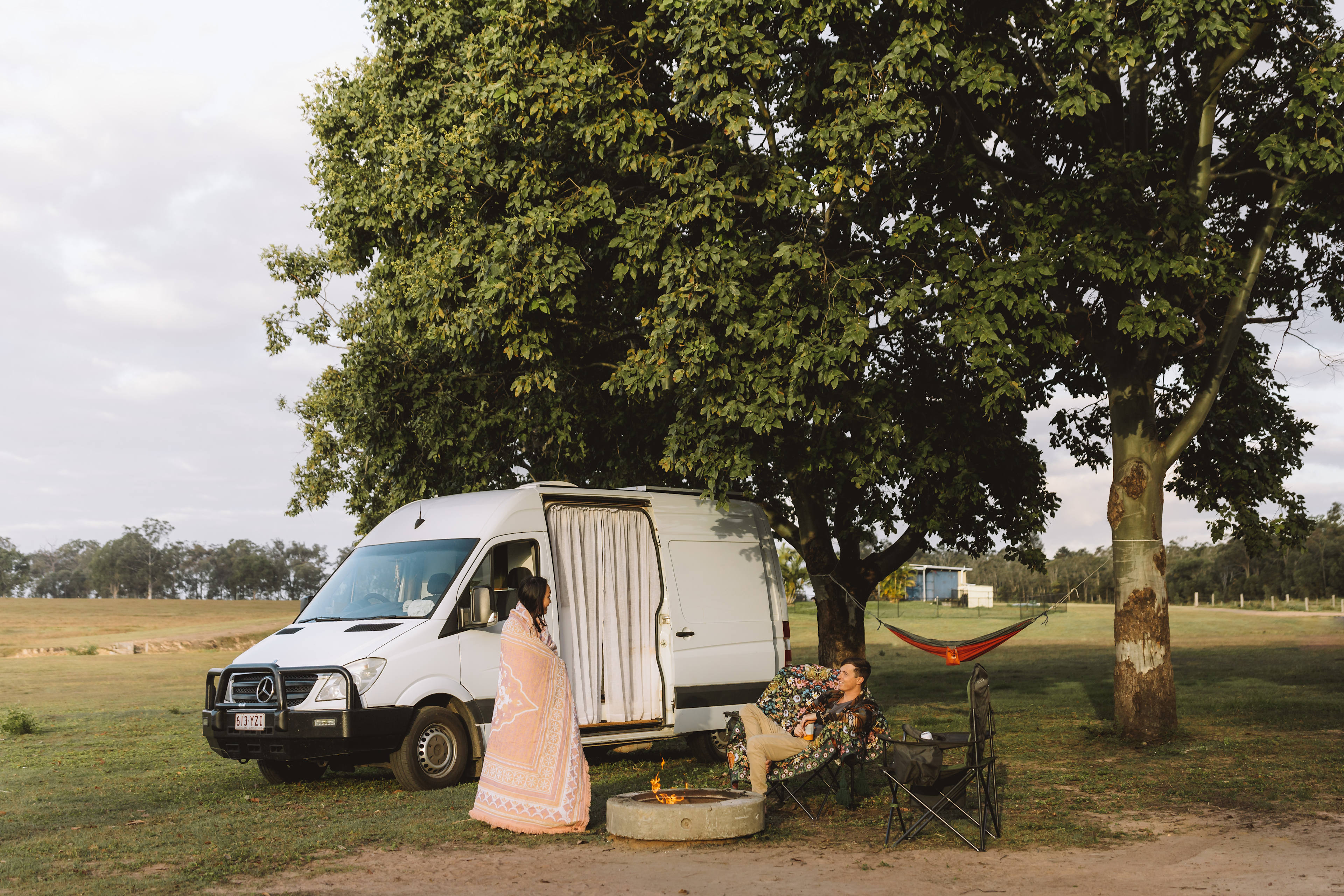 Our camp for the night at the unpowered site