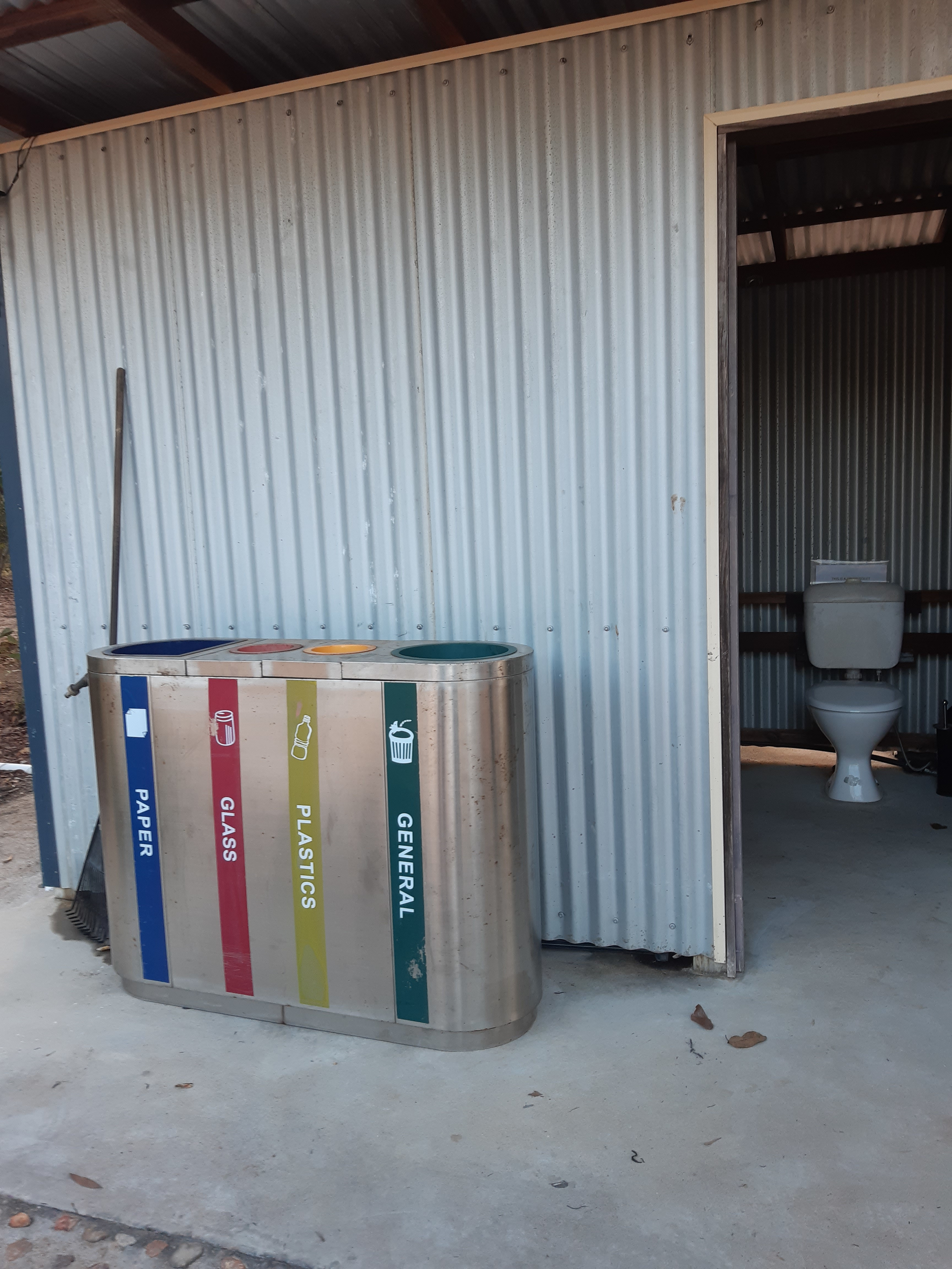 Toilet and shower facility 