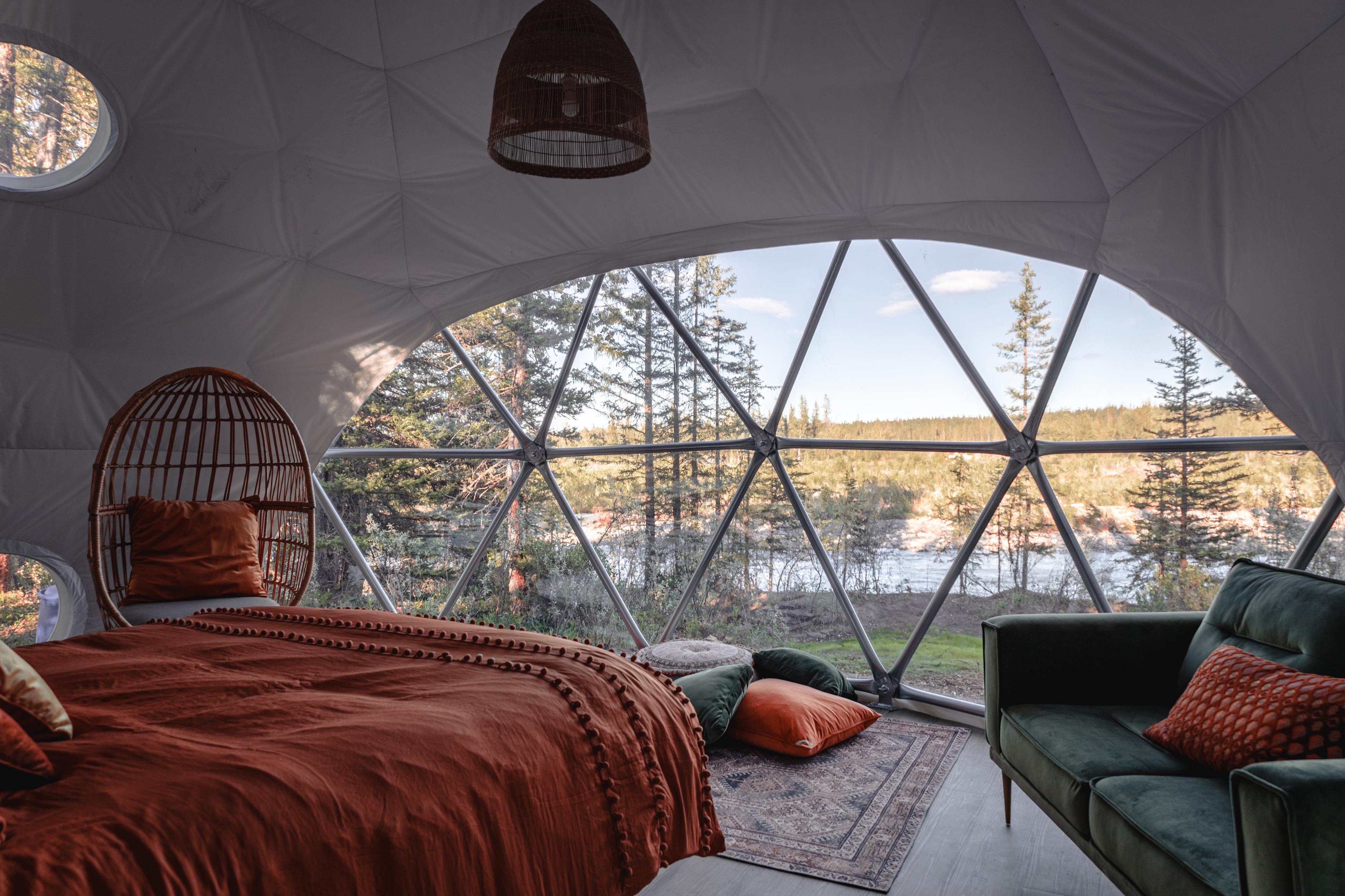 Rustic Riverside Camping