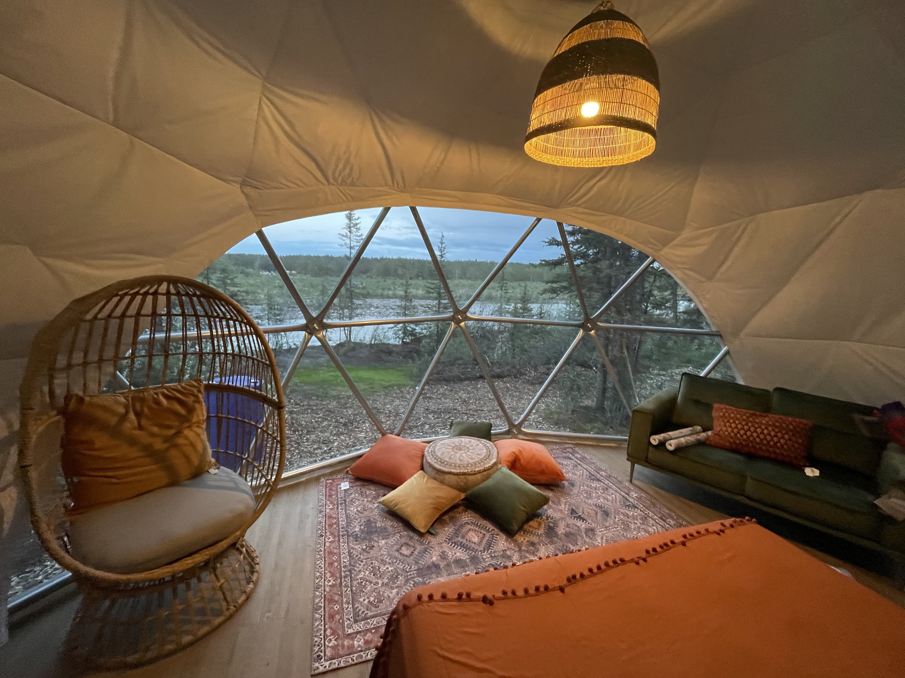Rustic Riverside Camping