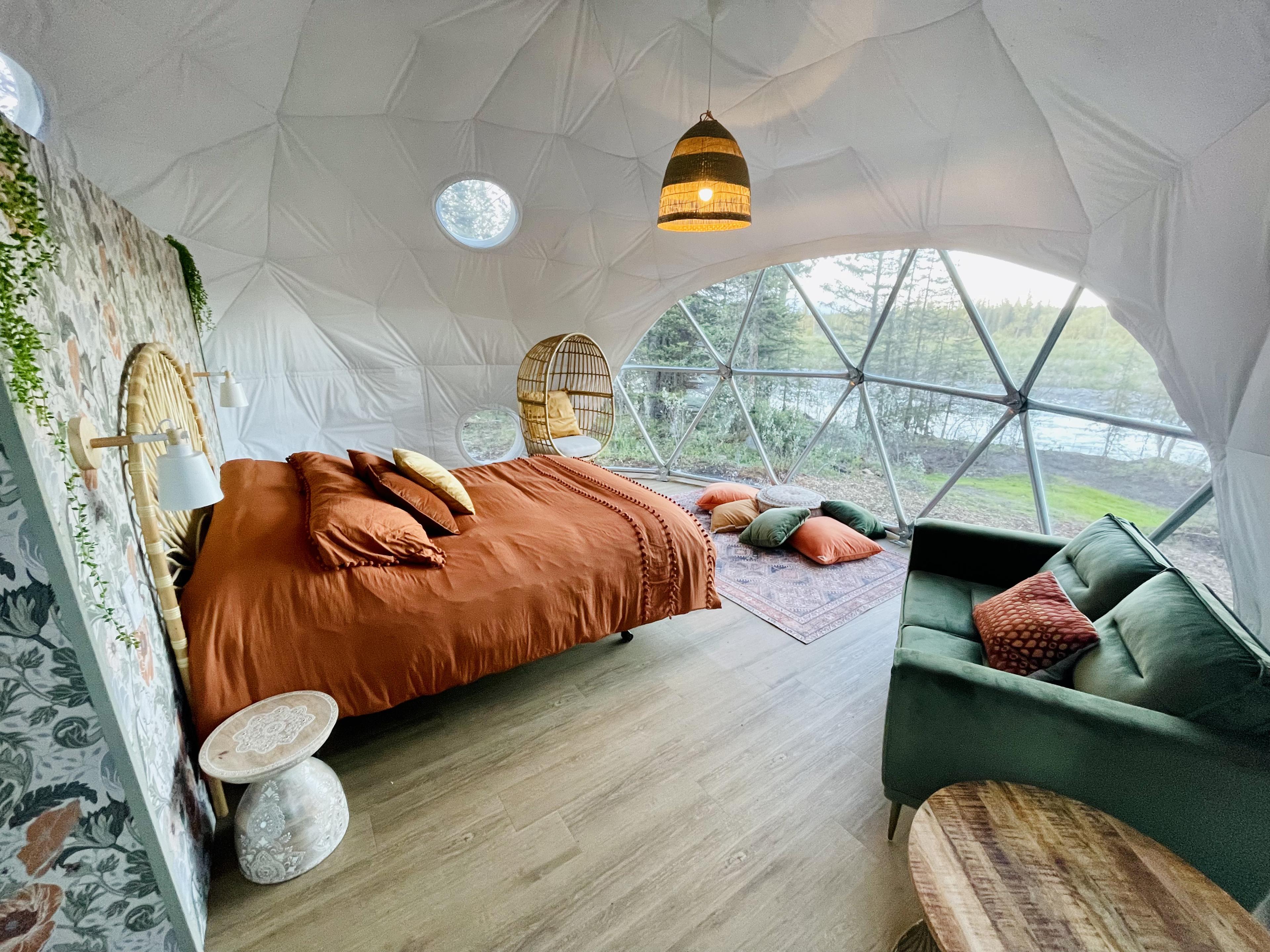 Rustic Riverside Camping