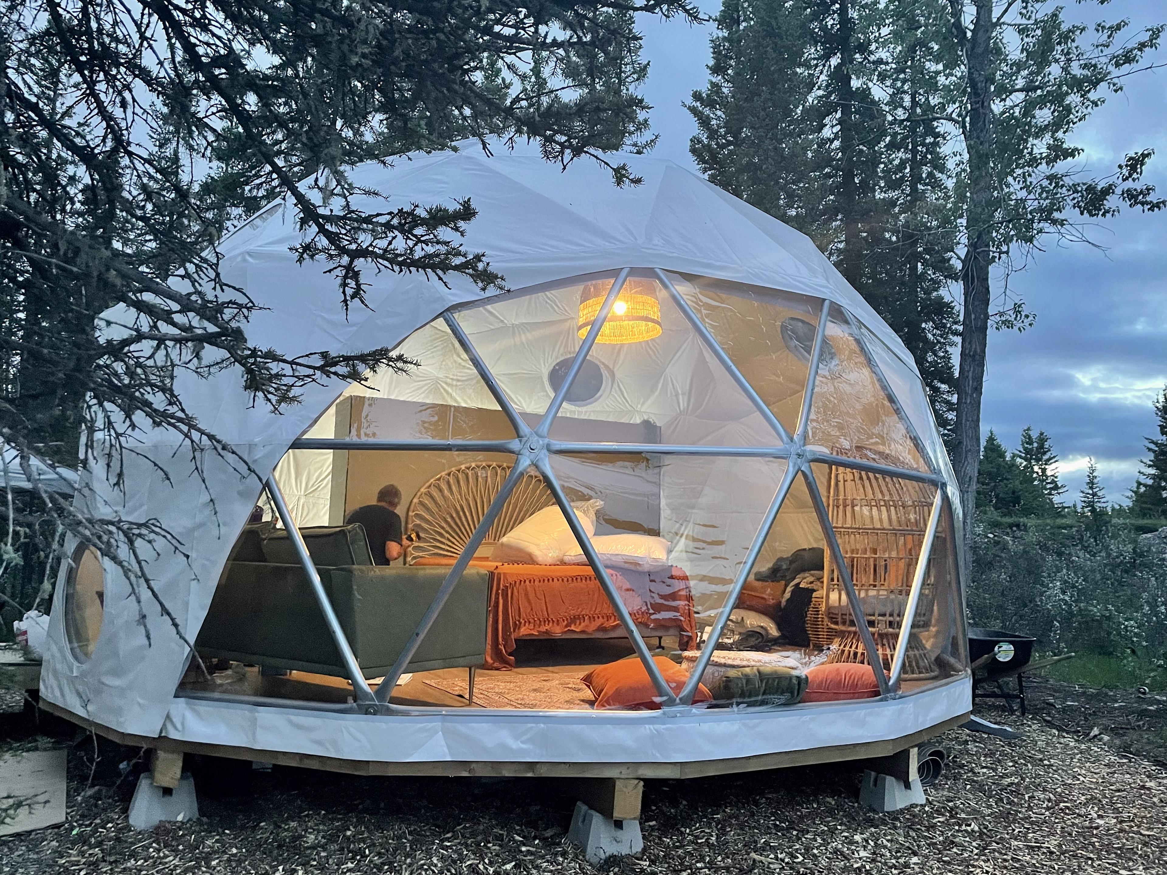 Rustic Riverside Camping