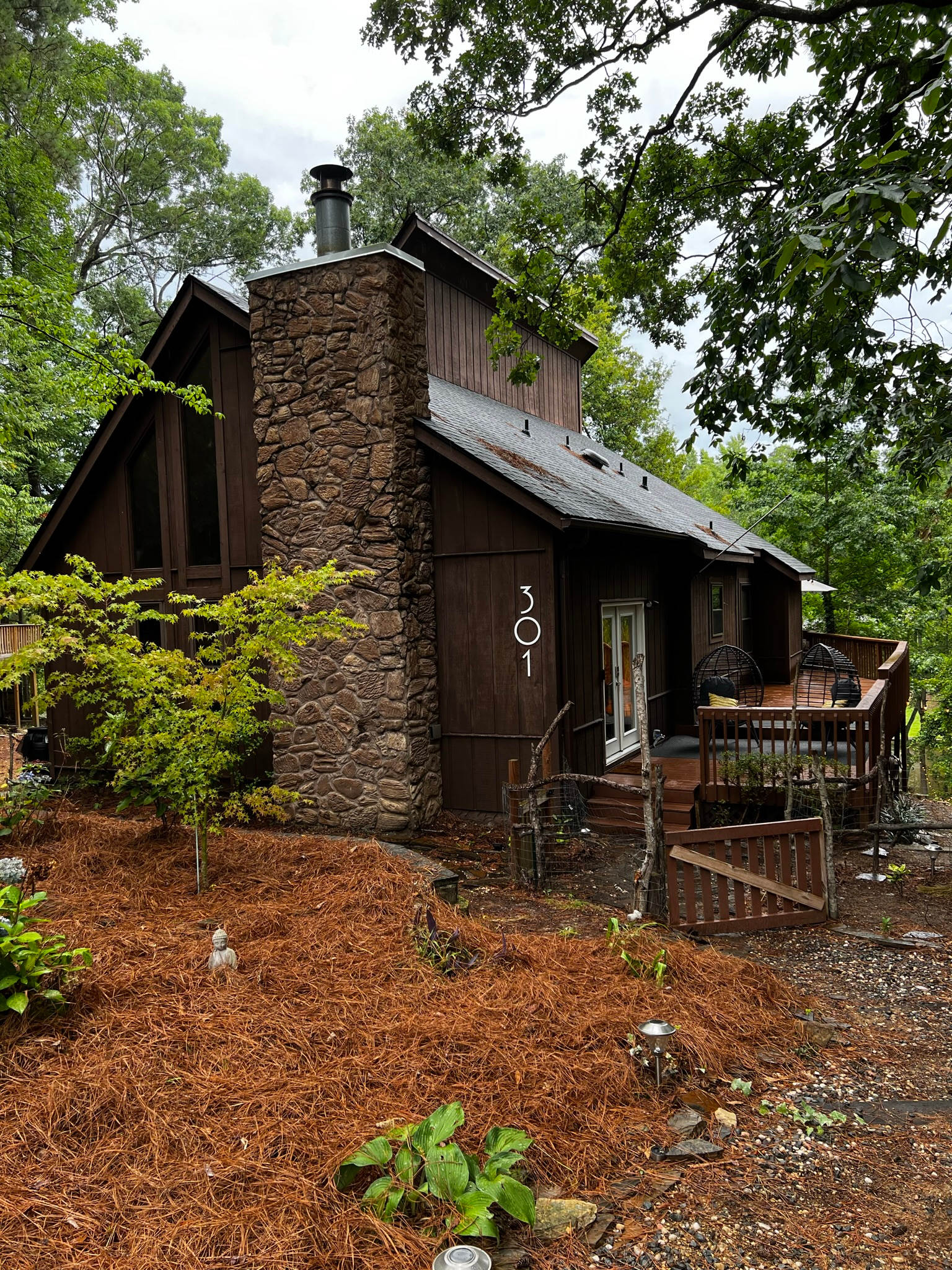 Peaceful cabin vibes