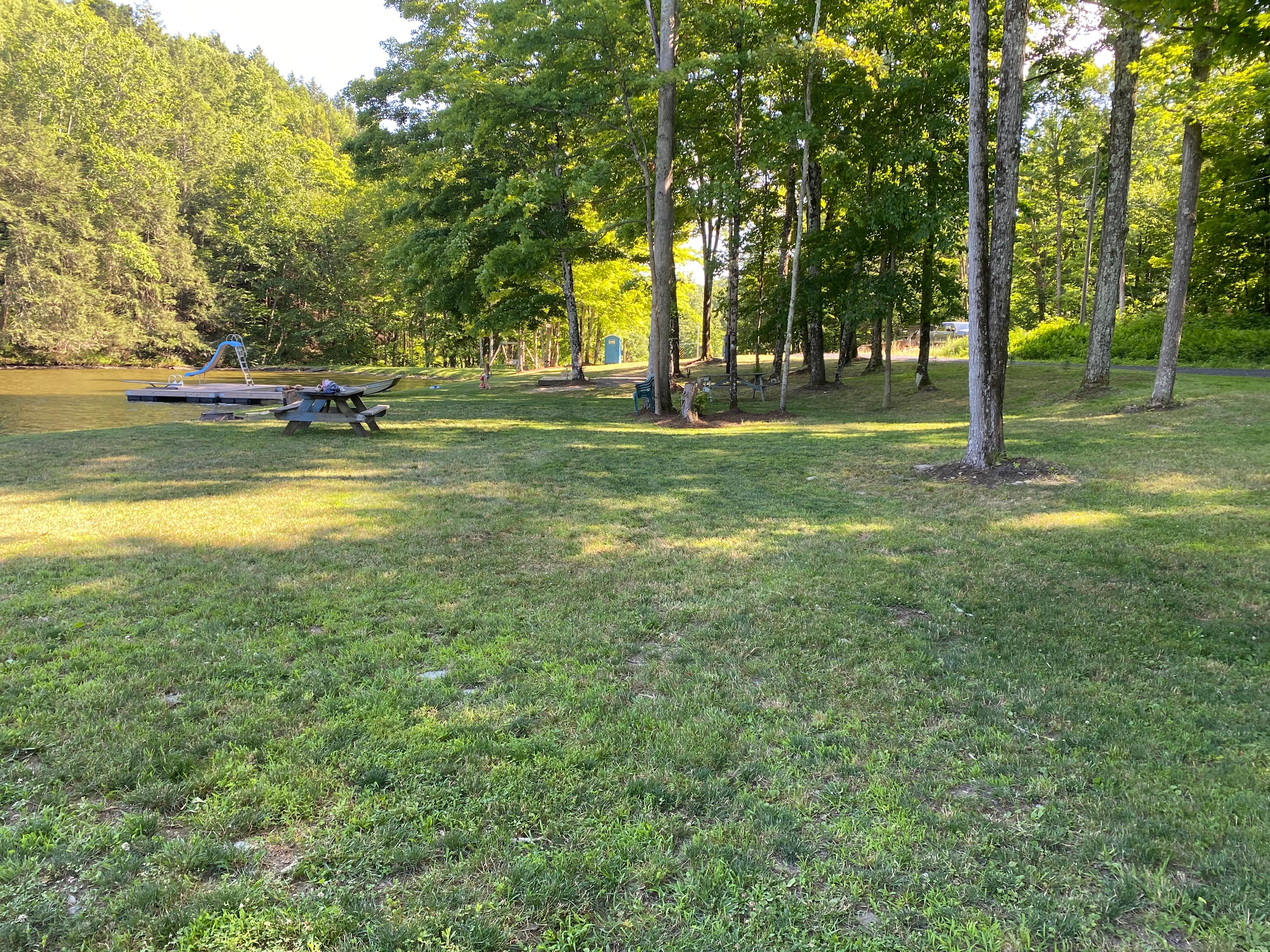 Lake Front Campsite !!!
