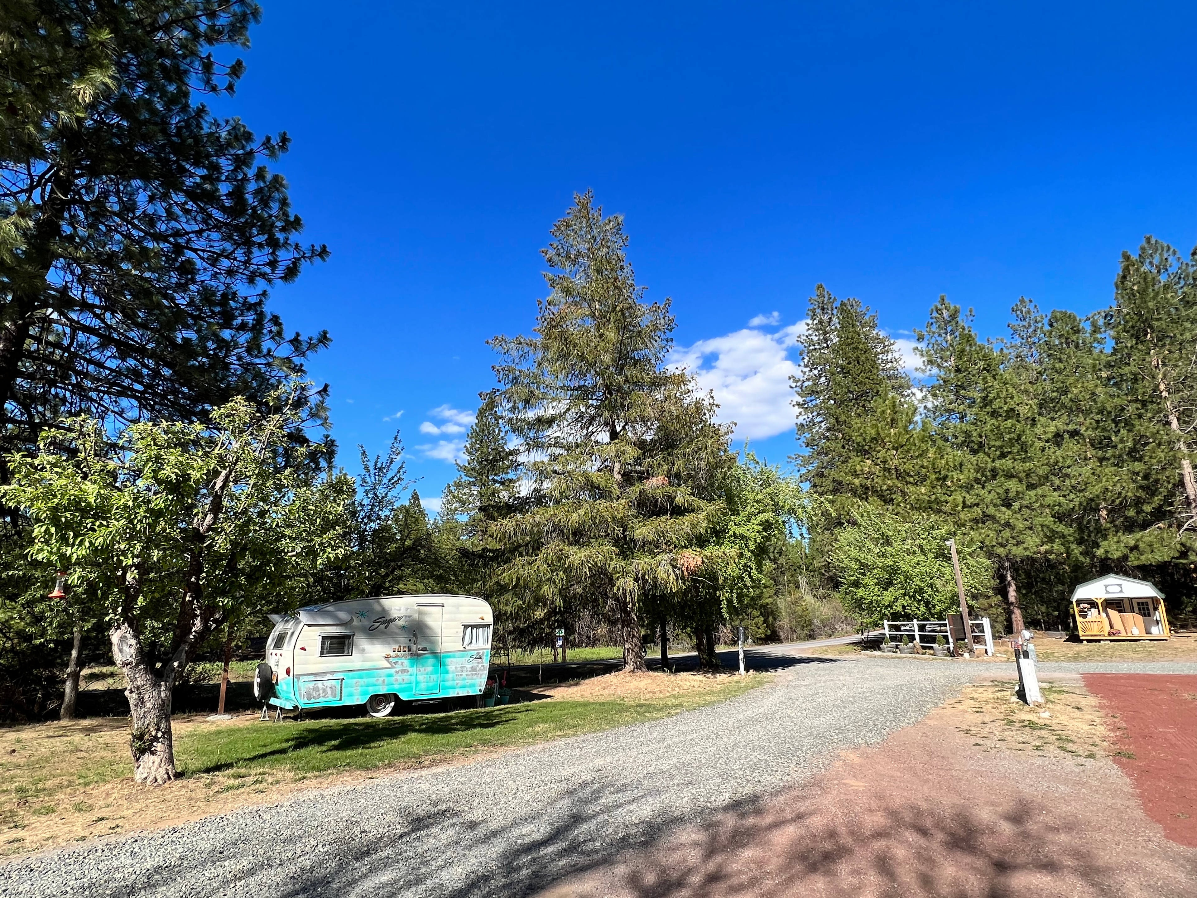 Sugar's spot is near the park entrance and the camp store.