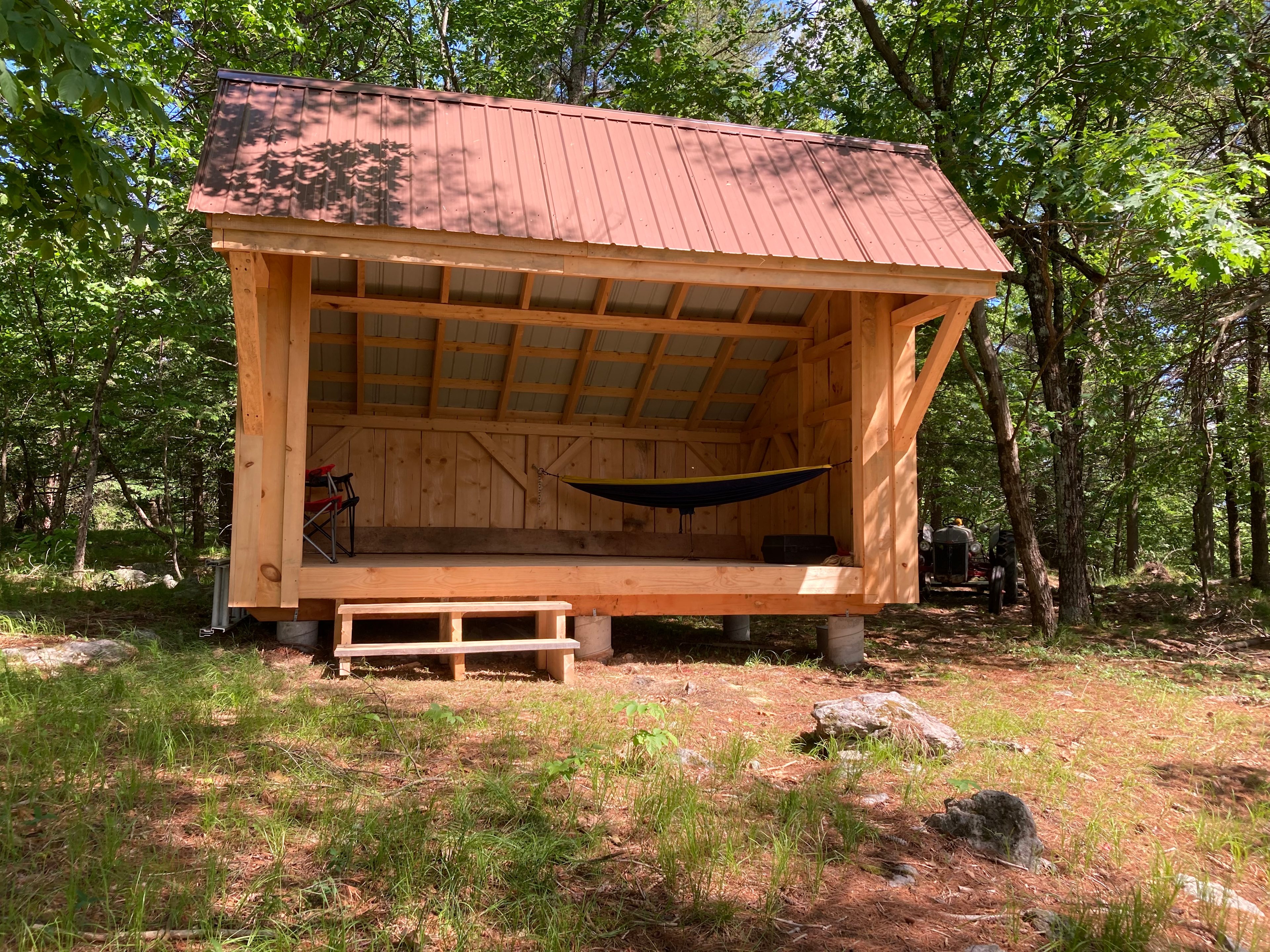 The Lean To With Some View!
