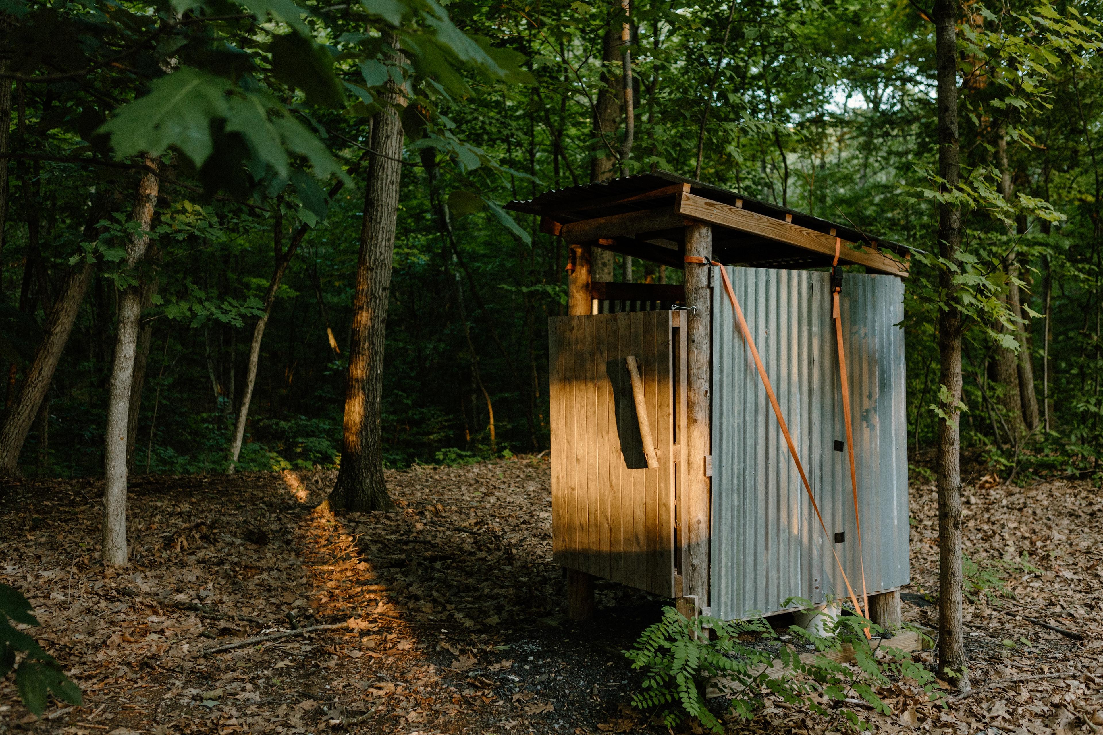 the outhouse